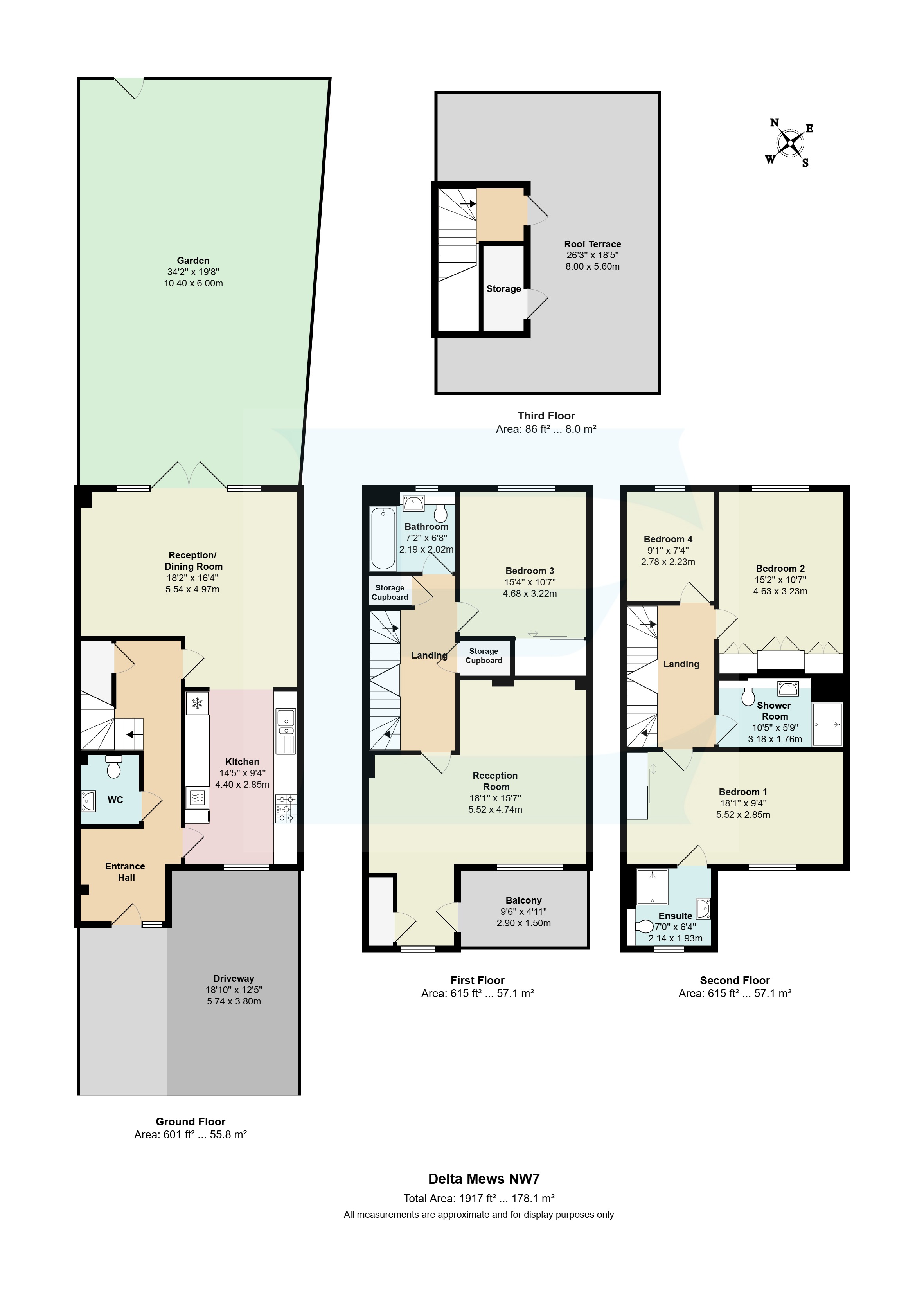 2, Delta Mews, London floorplan