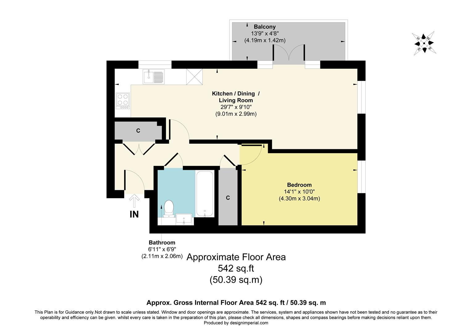 5 Yarn Court, 44 Felnex Avenue, Wallington floorplan