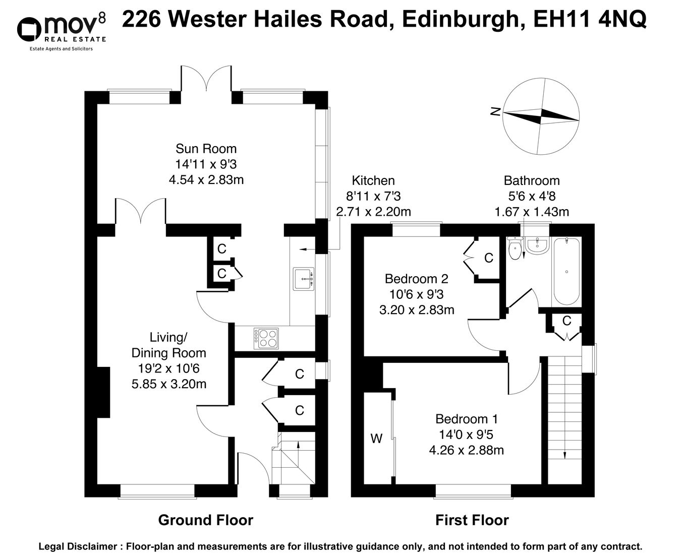 226, Wester Hailes Road, Edinburgh floorplan