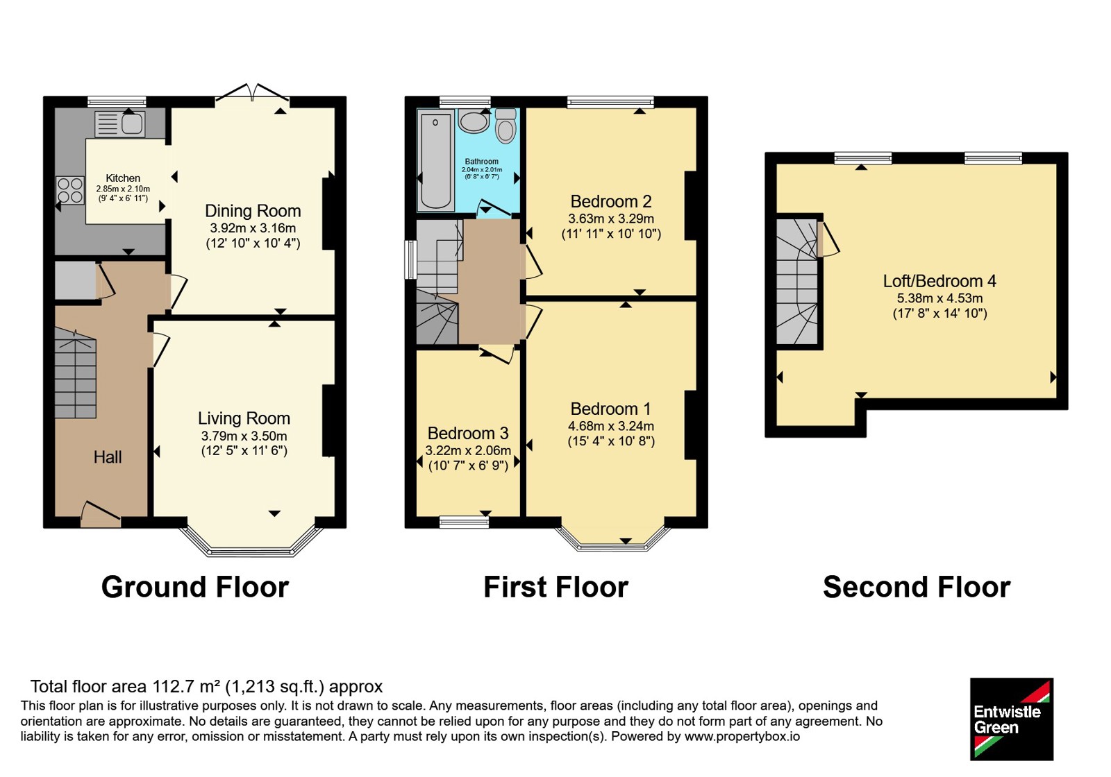 8, Desford Road, Merseyside floorplan