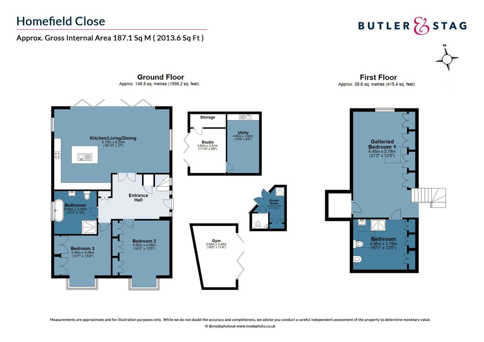 3 Homefield Close, Epping floorplan