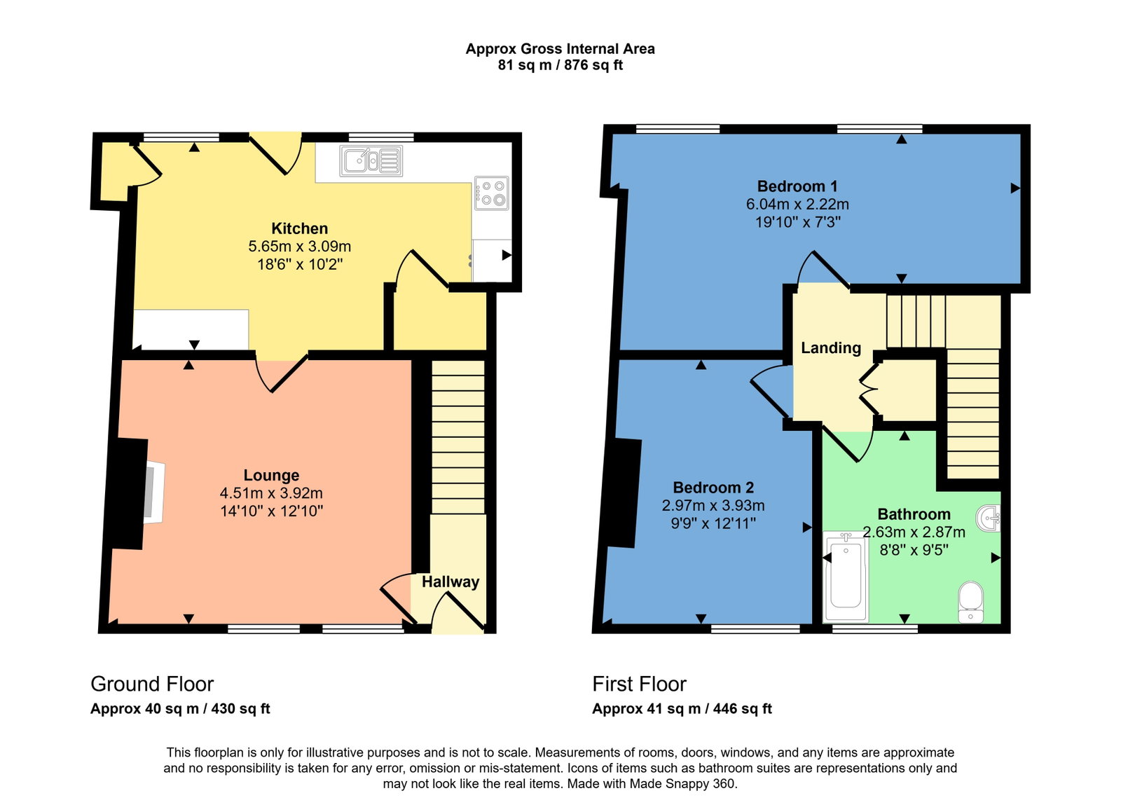 18, Waterloo Street, Cockermouth floorplan