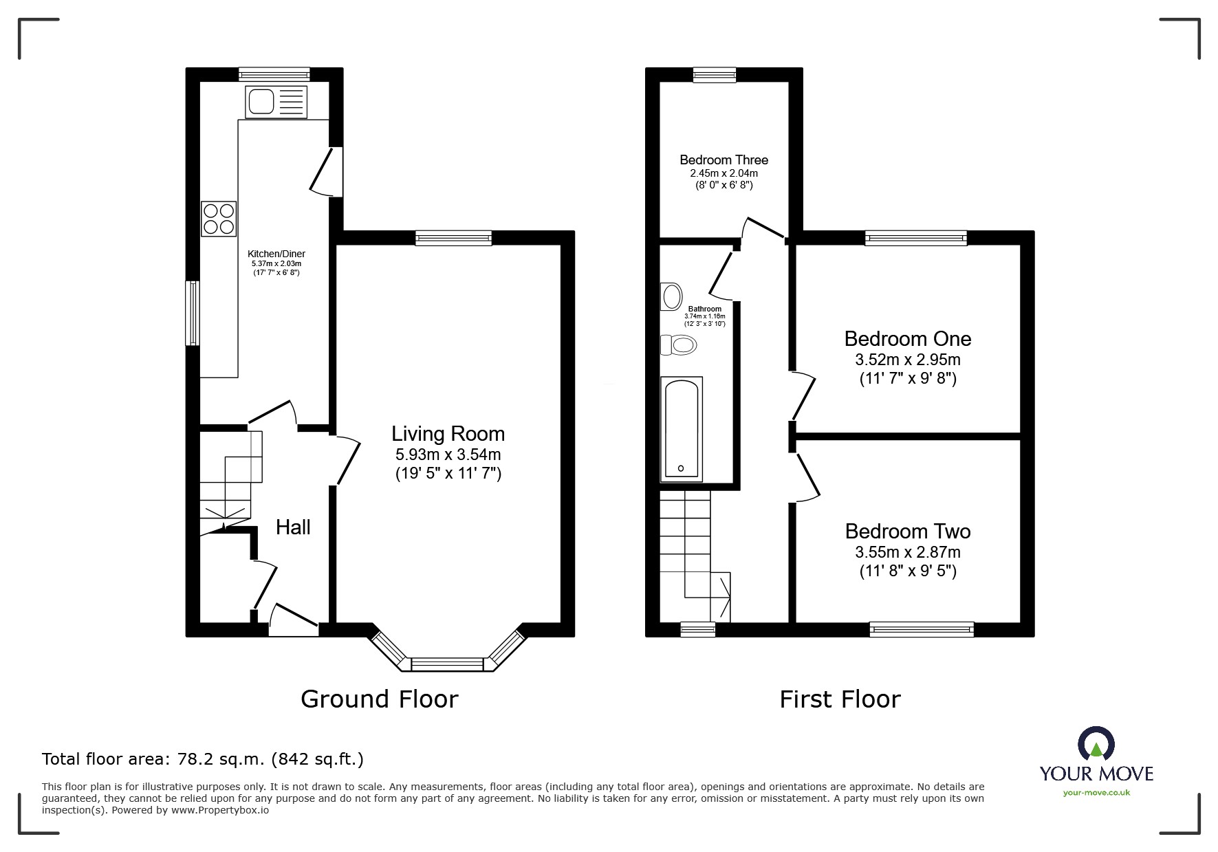 186, Manchester Road, Manchester floorplan