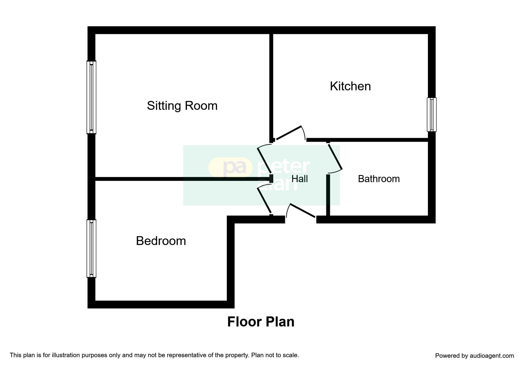 1 Bedrooms Flat to rent in Talbot Street, Maesteg CF34