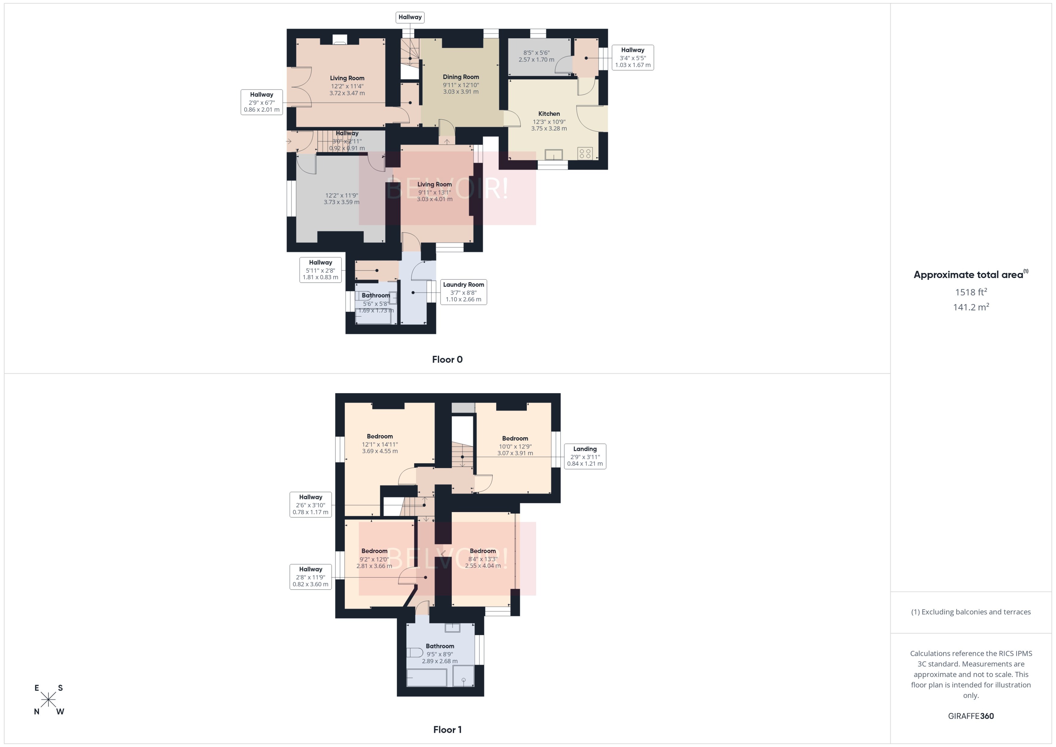 Llys Awen, Heol Llewelyn, Coedpoeth floorplan