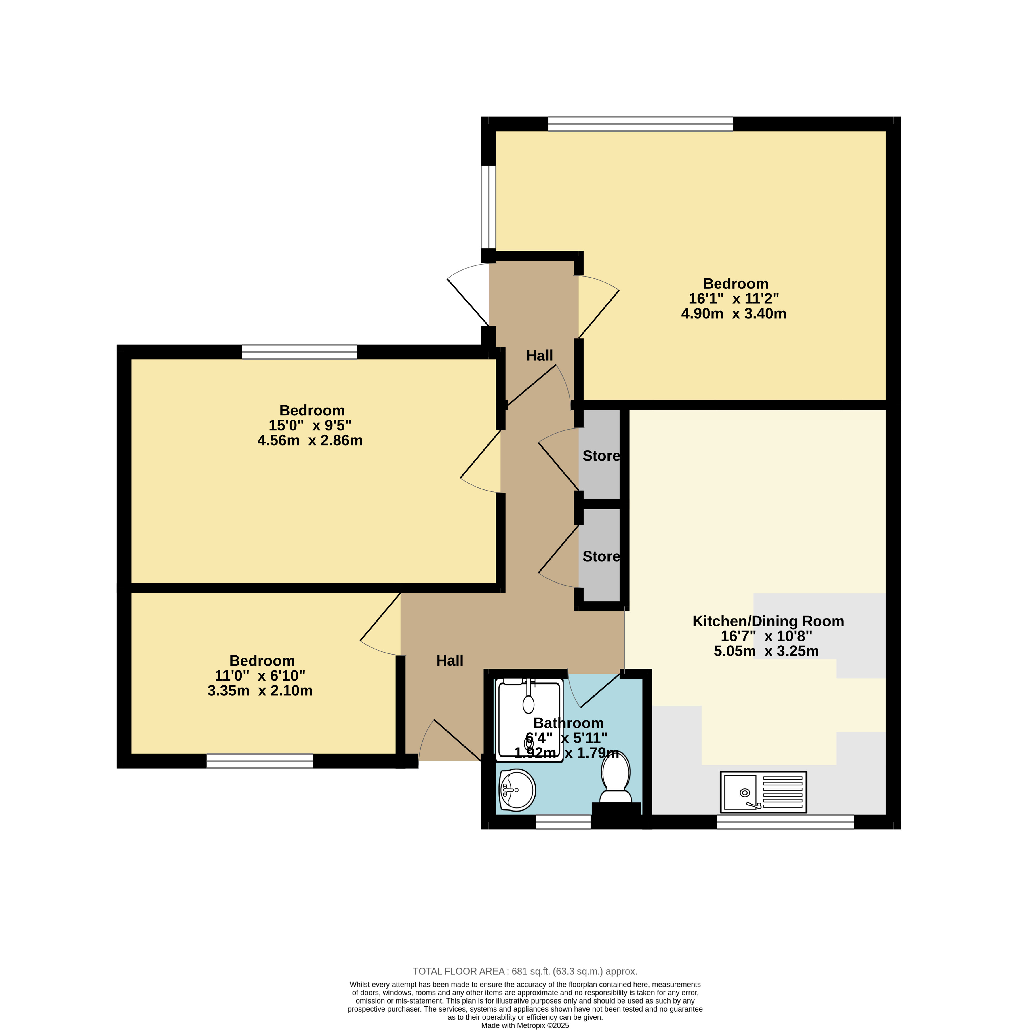 46, Bishops Way, Kent floorplan