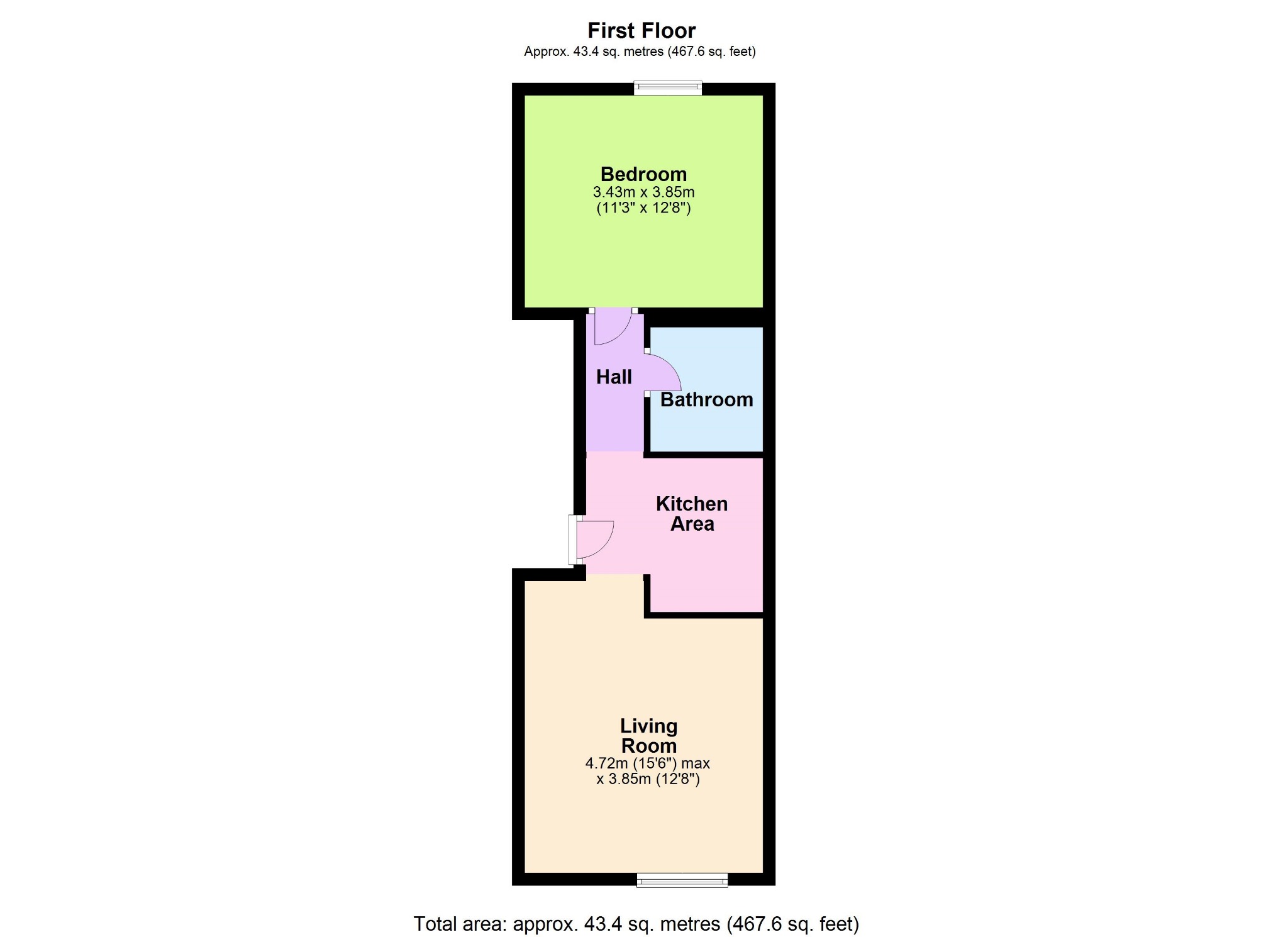 1 Bedrooms Flat for sale in John Street, Tunbridge Wells TN4