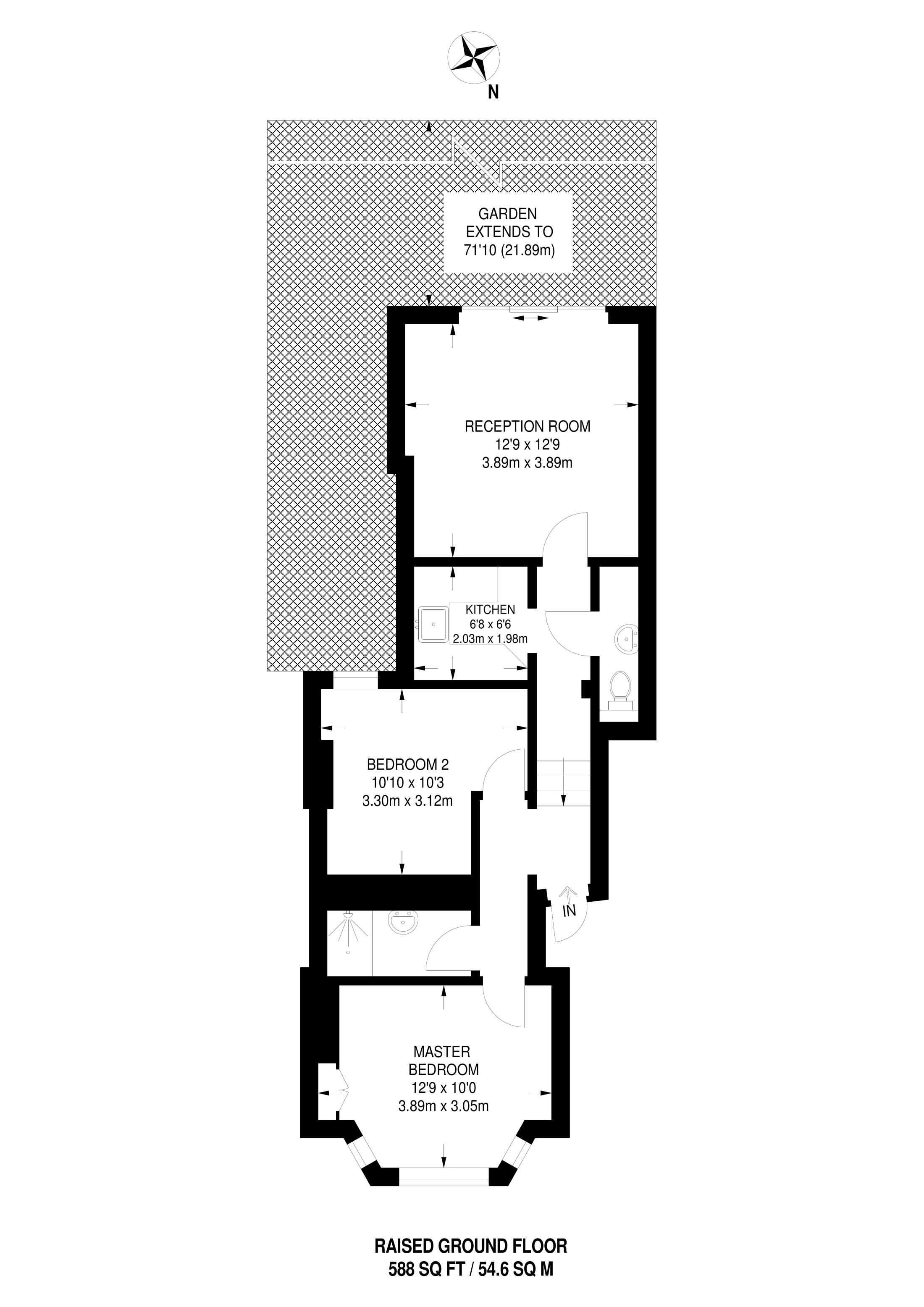 Rossiter Road, Balham floorplan