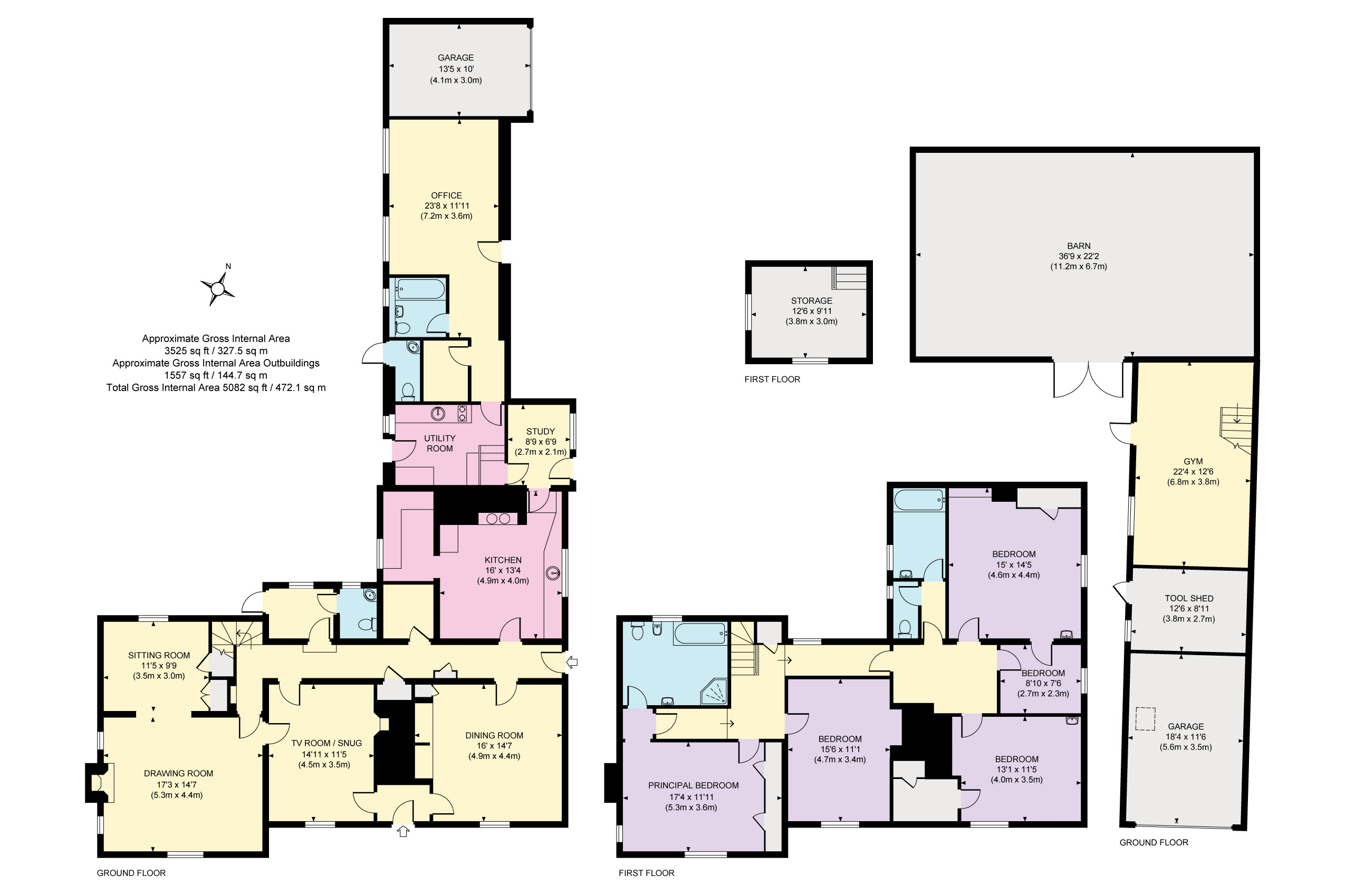 Mill Road, Cobham floorplan