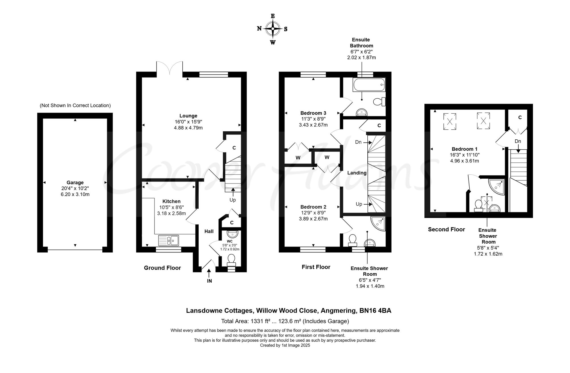 1 Lansdowne Cottages Willow Wood Close, Littlehampton floorplan
