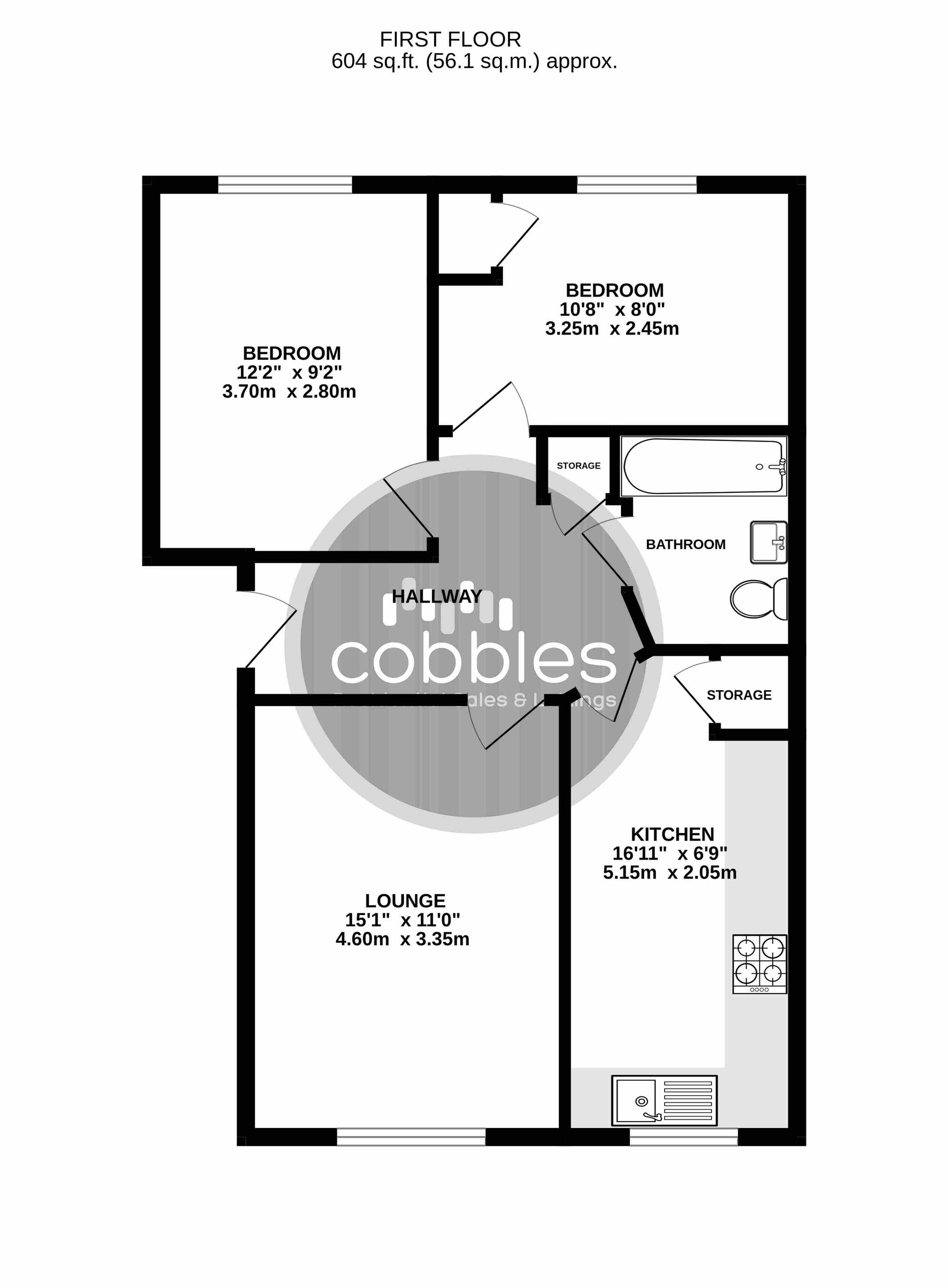 45 Badger Close, Guildford floorplan