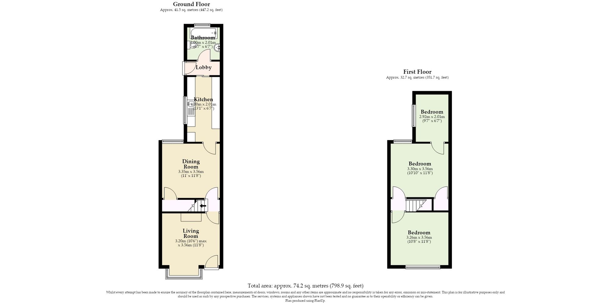 164 Stafford Road, Great Yarmouth floorplan