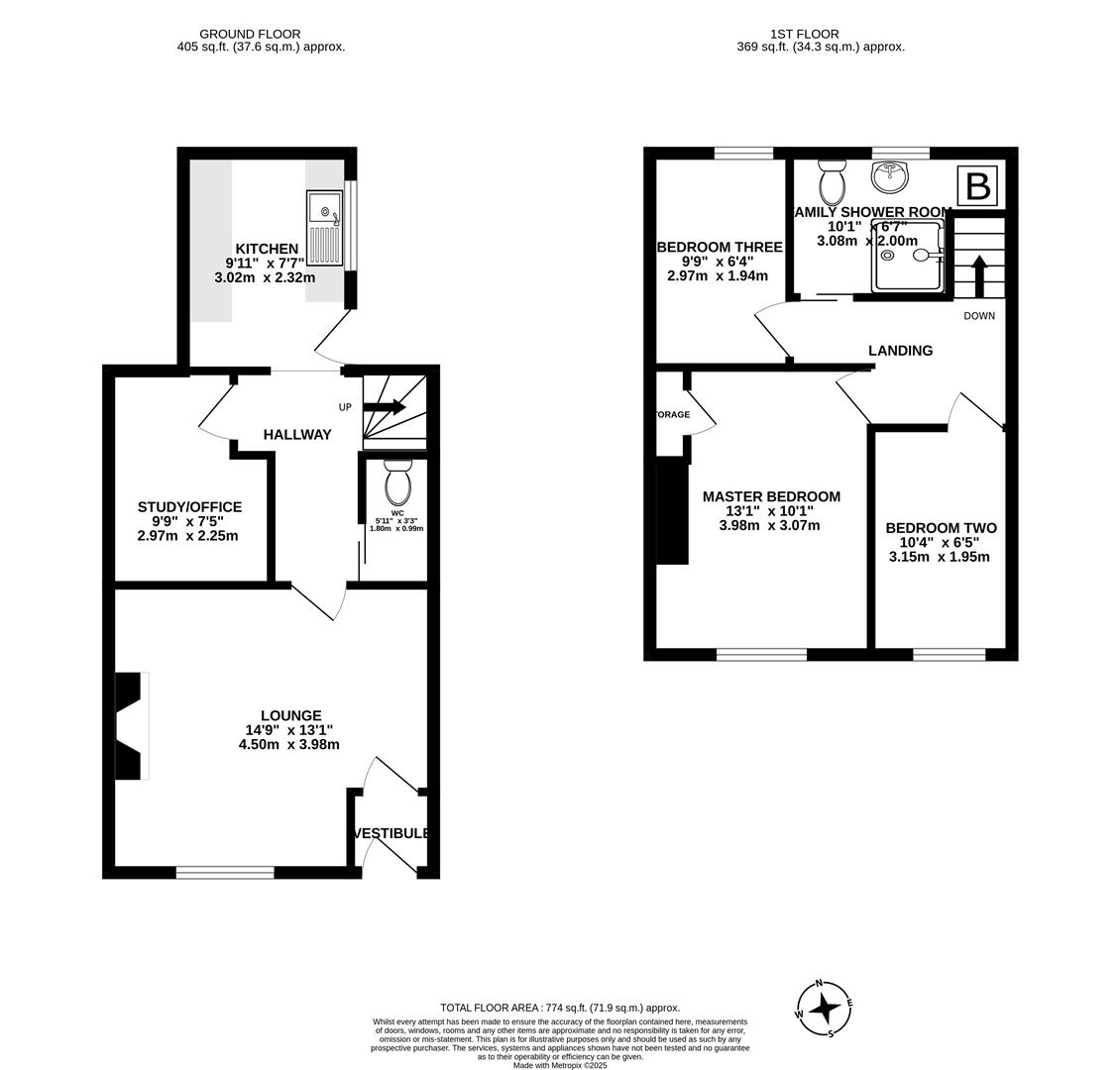 11, Charnock Street, Preston floorplan