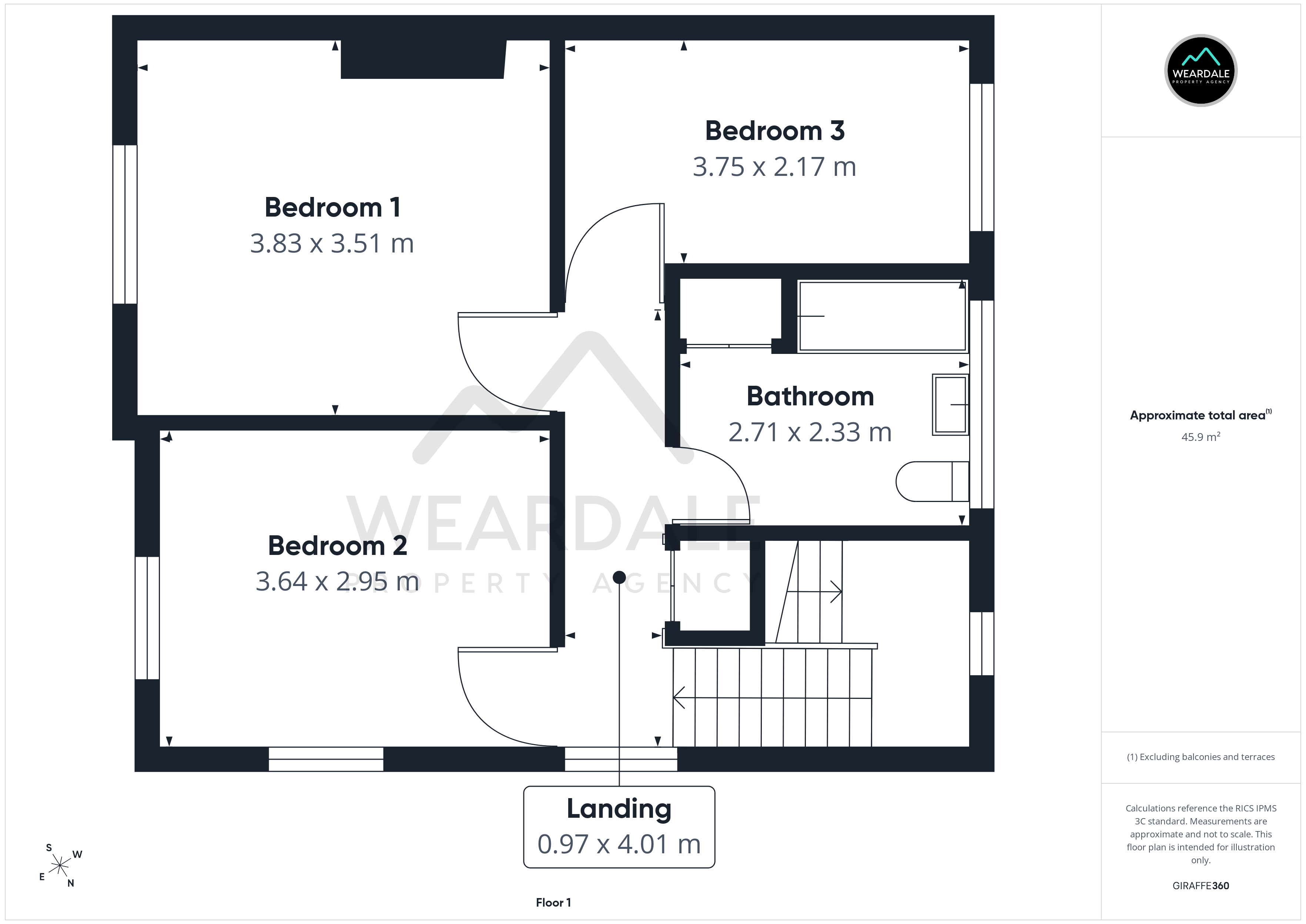 2, Vedra Close, Bishop Auckland floorplan