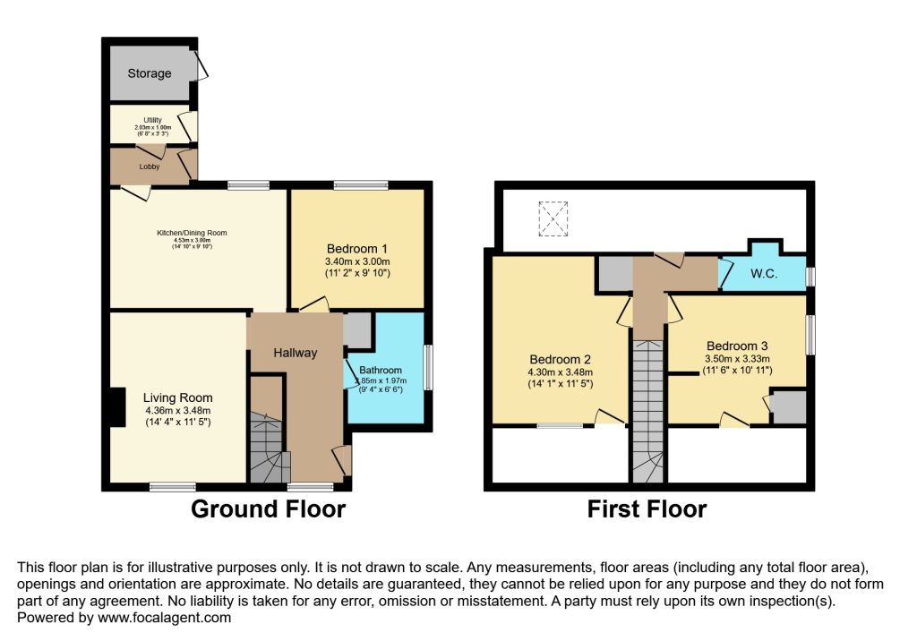 105, The Beeches, Llandysul floorplan