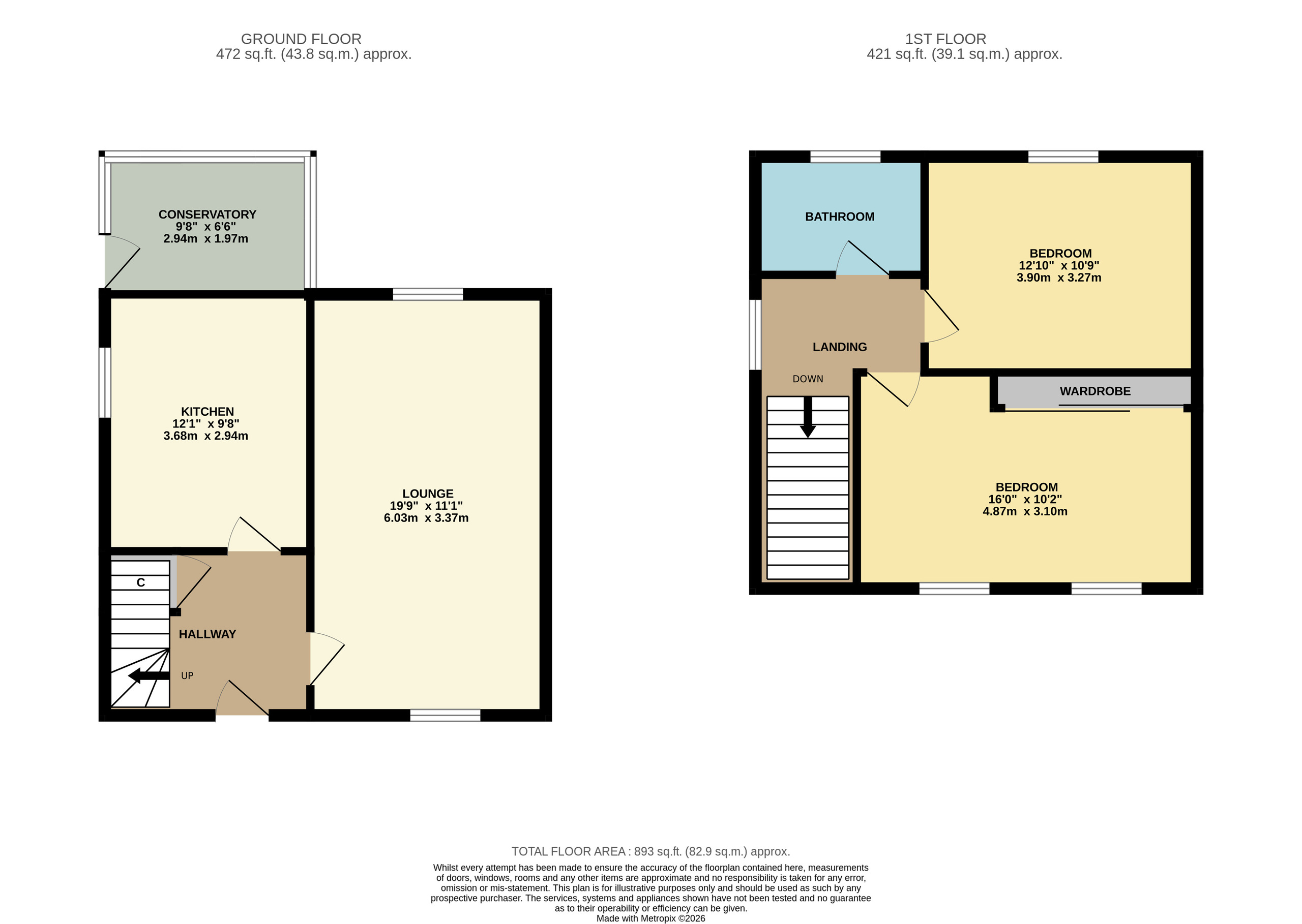 35 Balloch Road, Shotts floorplan