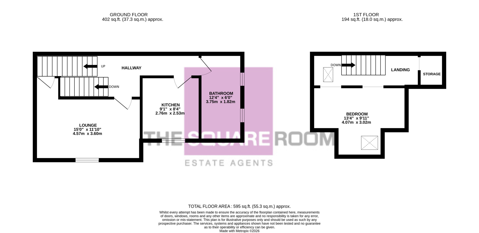 15a, Maple Avenue, Stanley Park floorplan