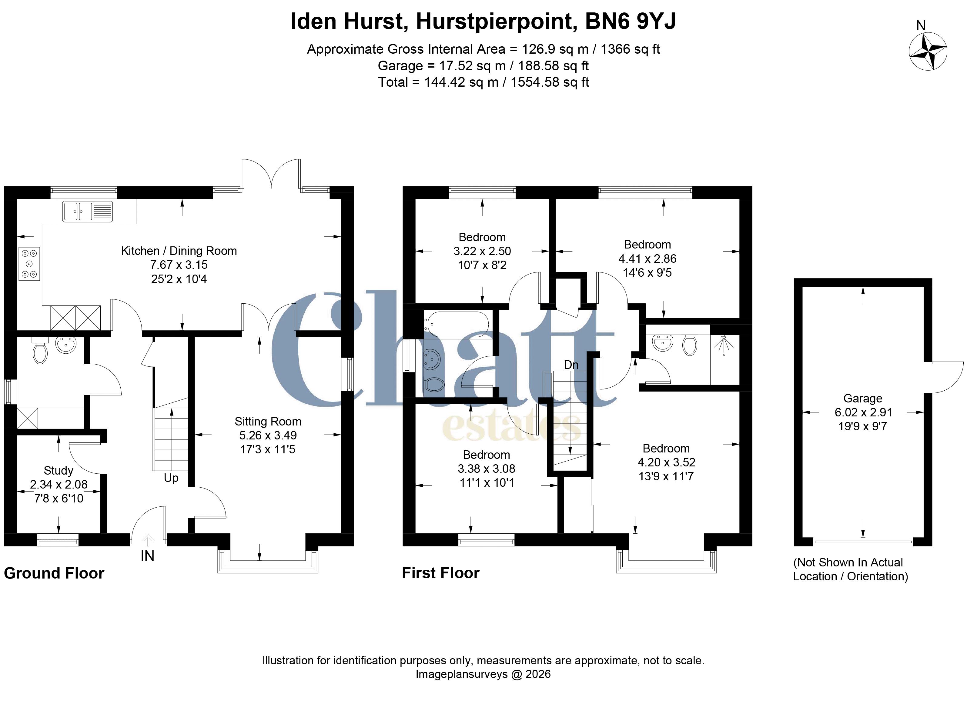 66, Iden Hurst, Hassocks floorplan