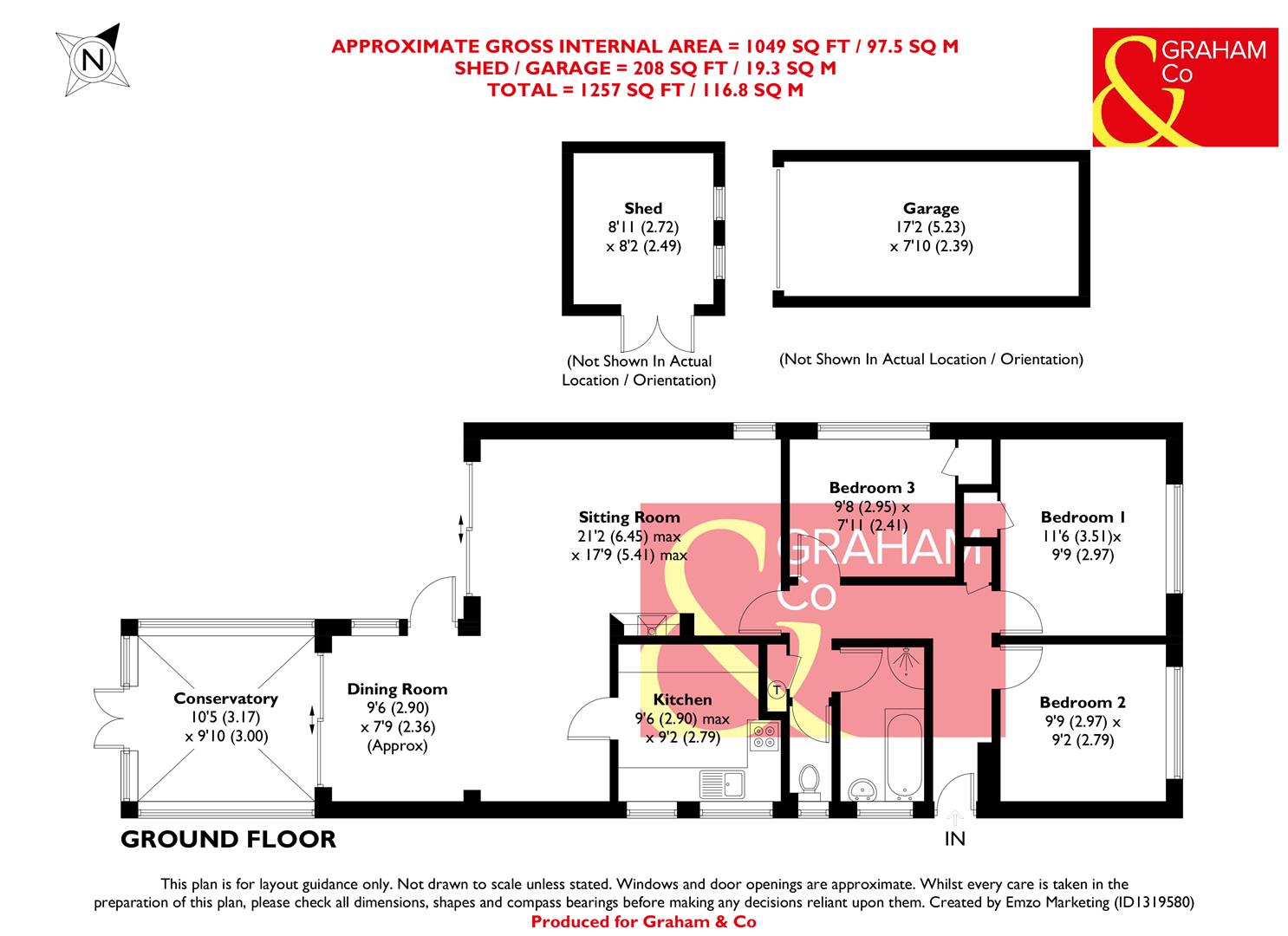 6, Anglesey Close, Andover floorplan