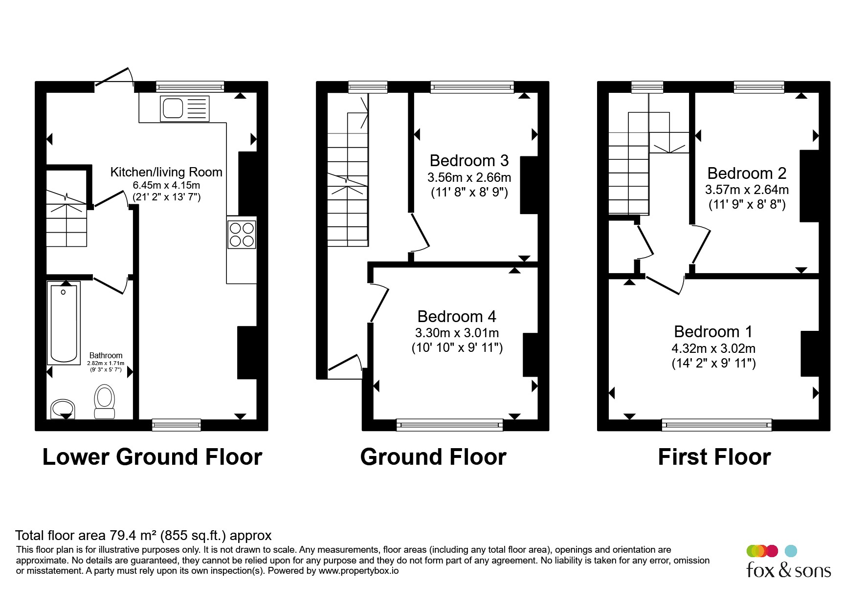 28, Rochester Street, Brighton floorplan