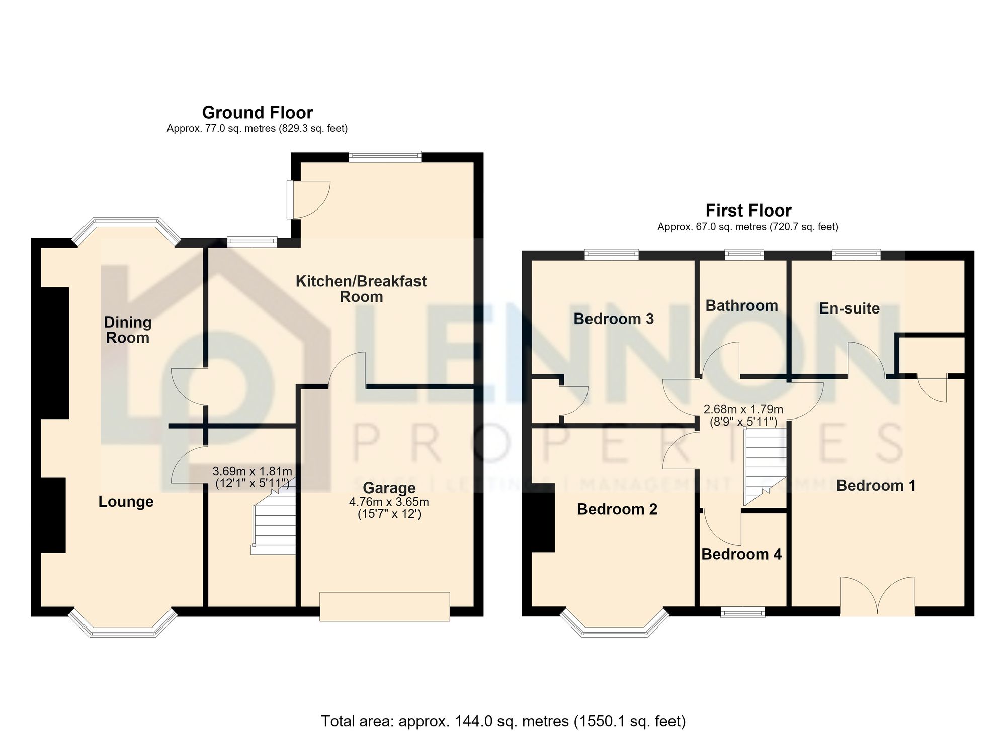7 Warkworth Avenue, Blyth floorplan