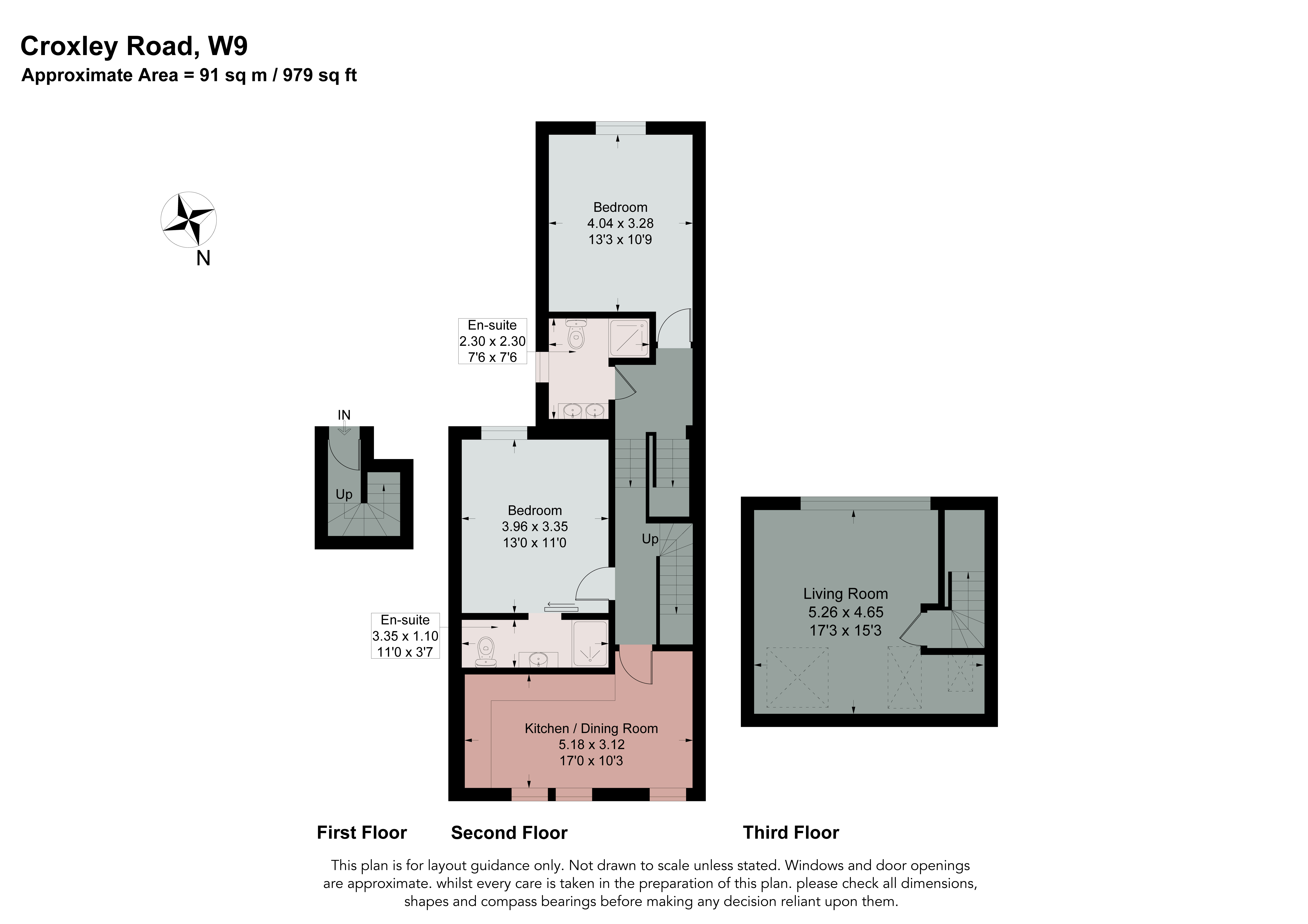 Croxley Road, London floorplan