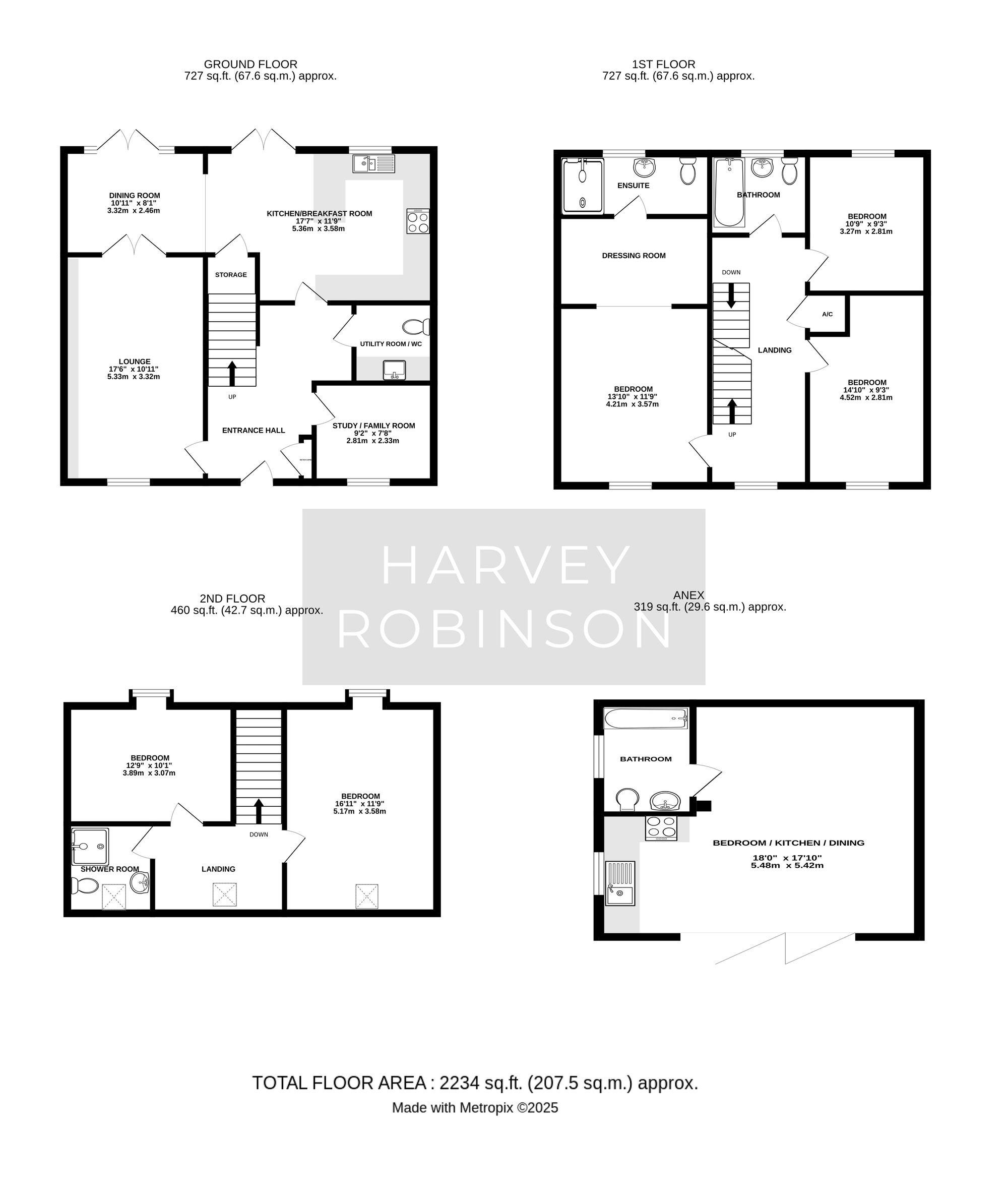 14 Bellflower Gardens, Biggleswade floorplan
