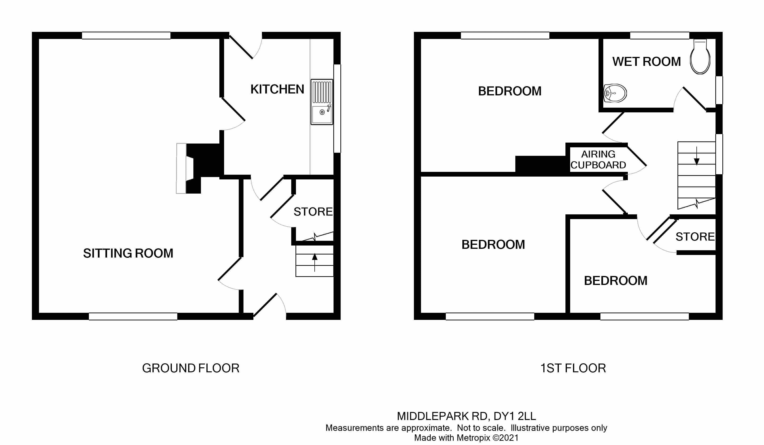 Dudley, Russells Hall, Middlepark Road DY1, 3 bedroom semidetached