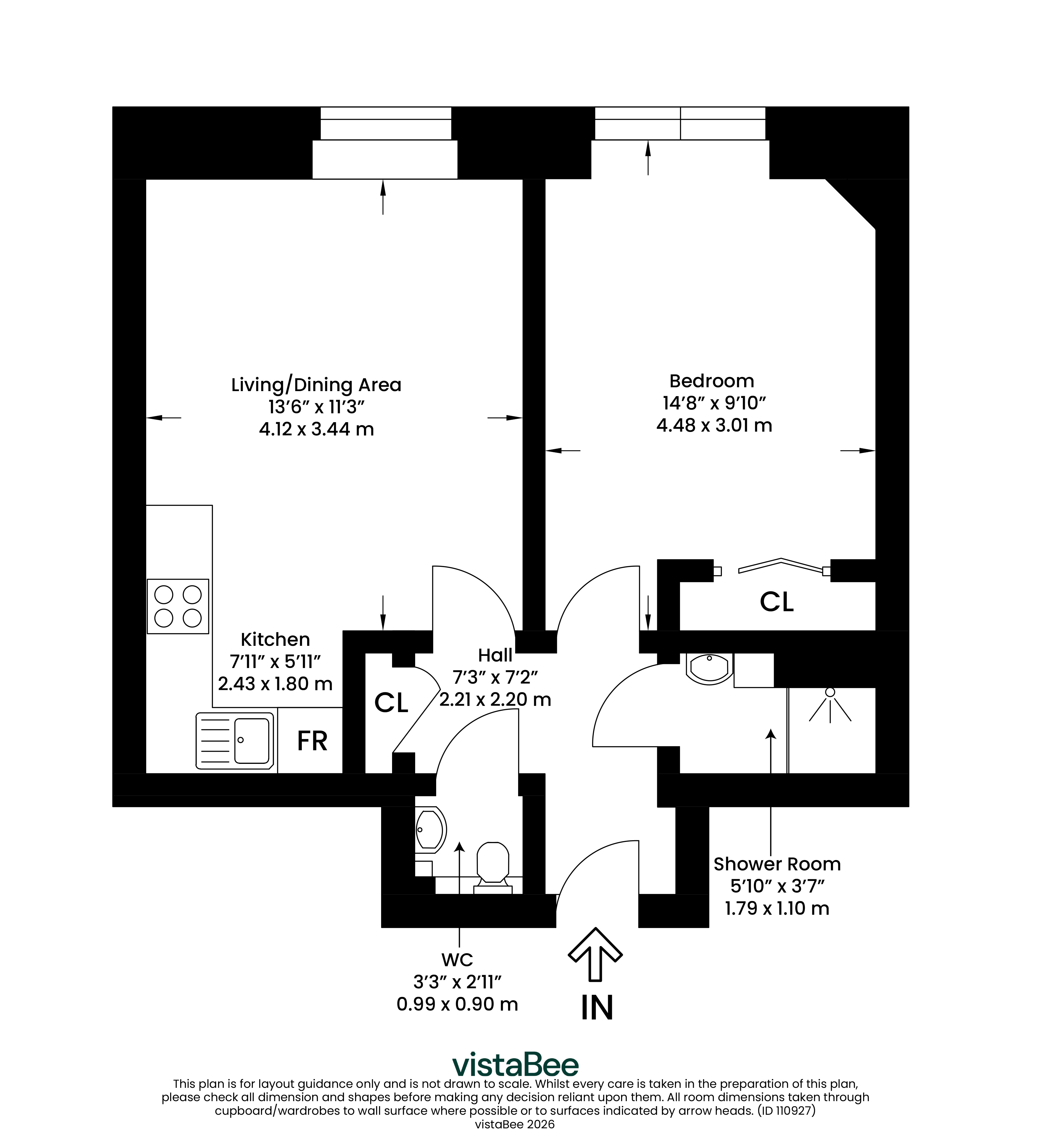 2/2, 125, Old Castle Road, Glasgow floorplan