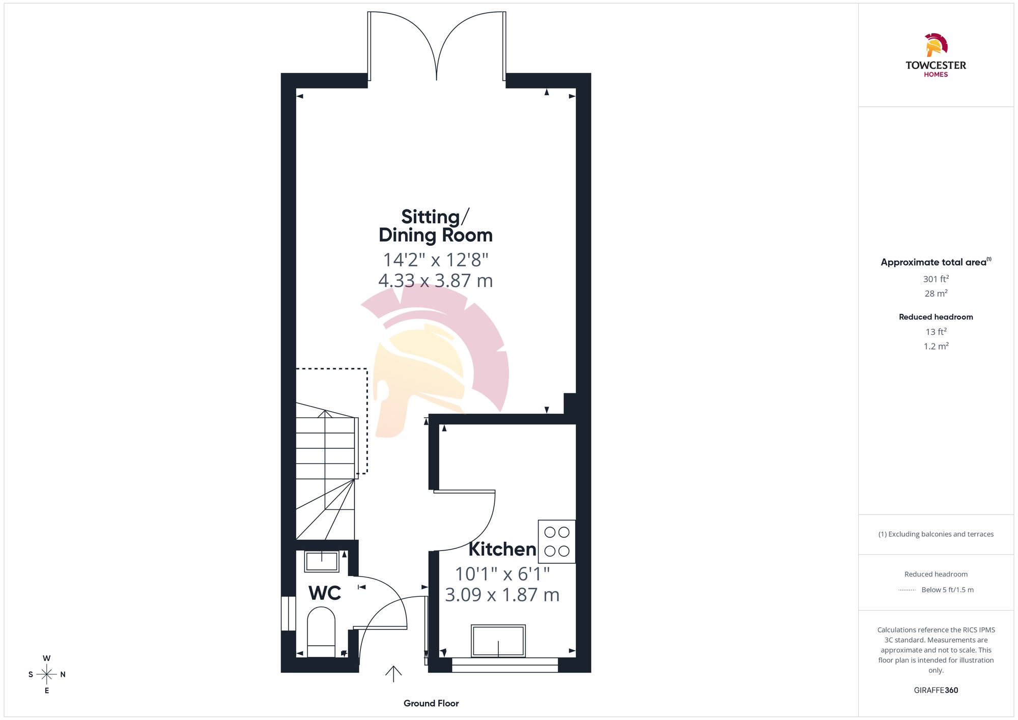 8b Pomfret Road, Towcester floorplan