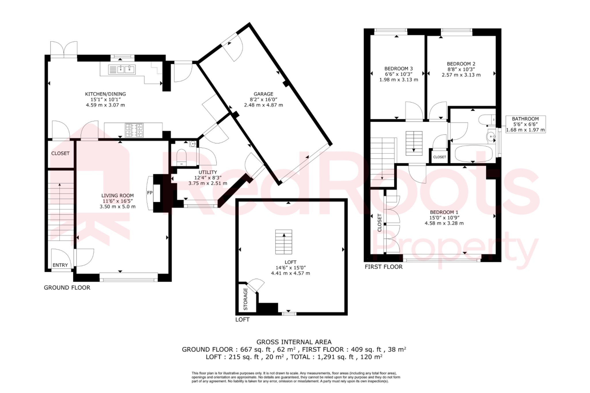 59 St. Davids Drive, Doncaster, South Yorkshire floorplan