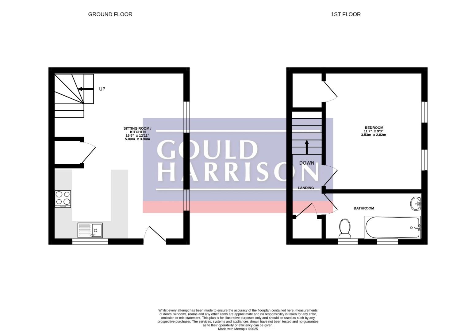 64, The Bulrushes, Ashford floorplan