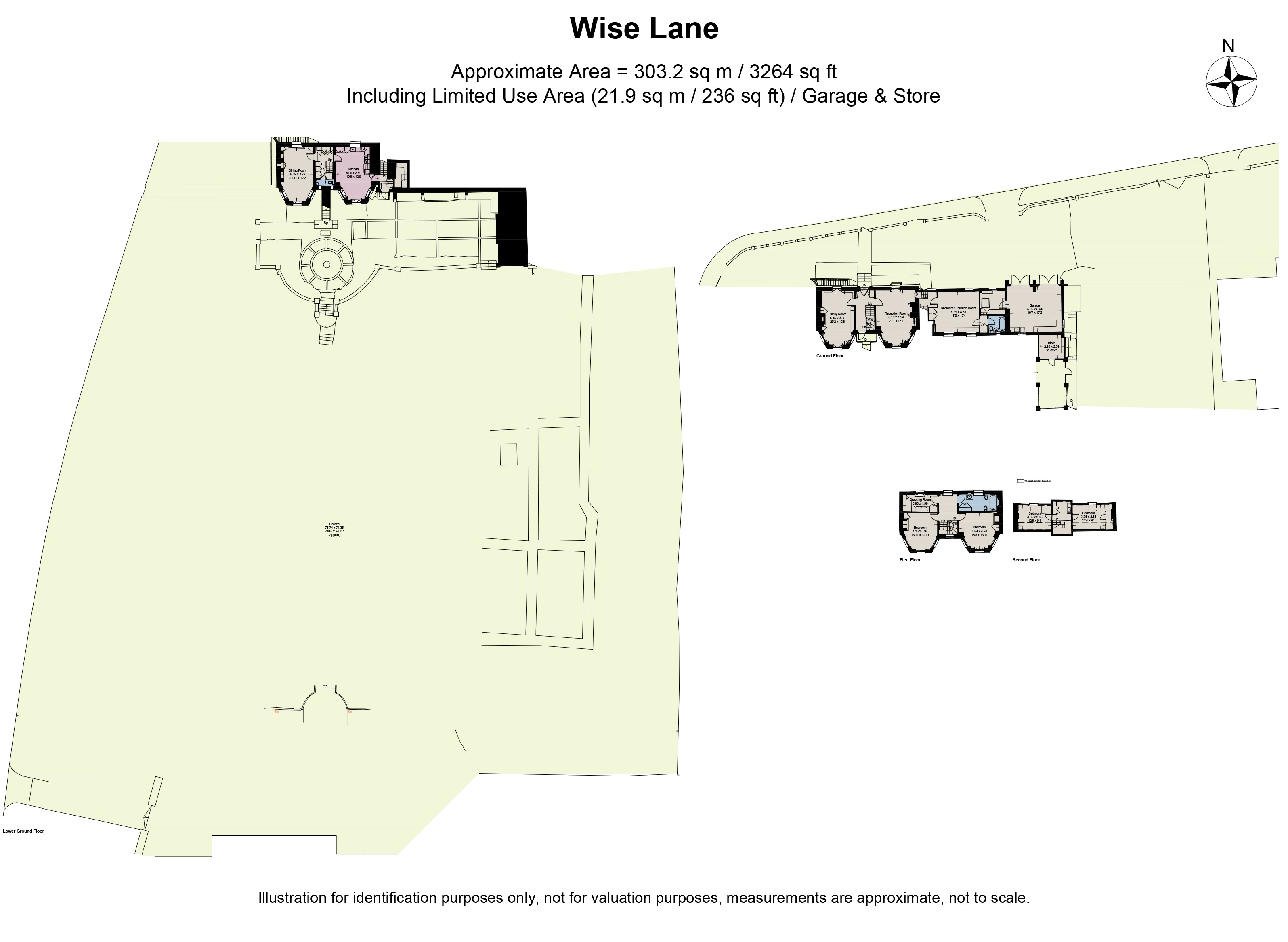 Featherstone House,, Wise Lane, London floorplan