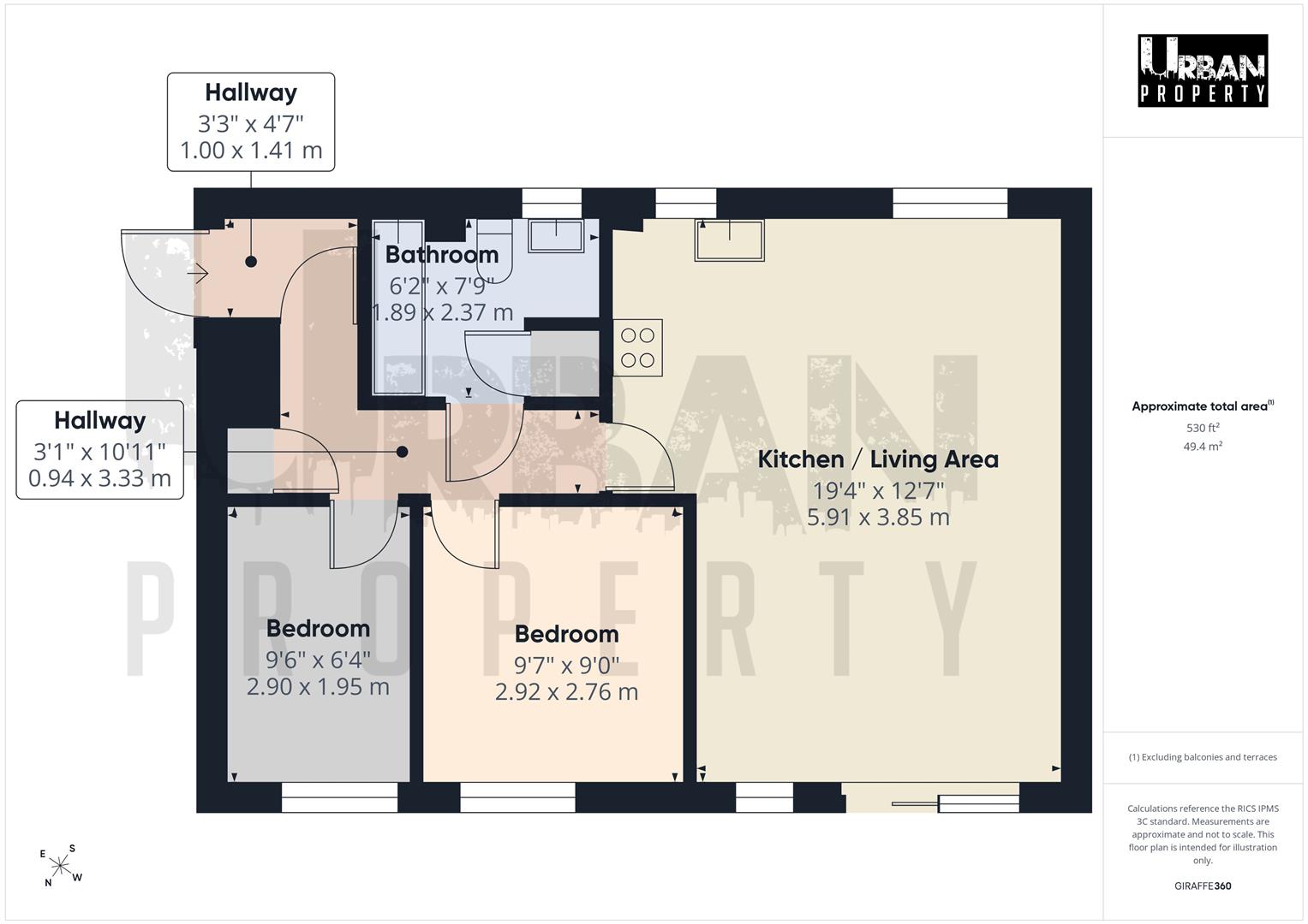 2, Captains Walk, Hull floorplan