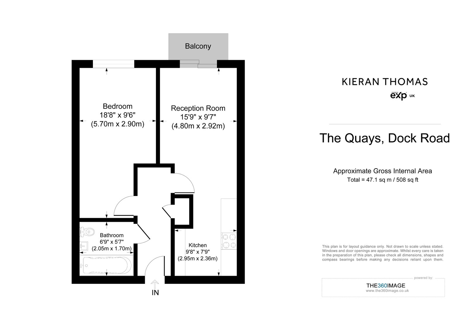 37, The Quays, Dock Road, Tilbury floorplan