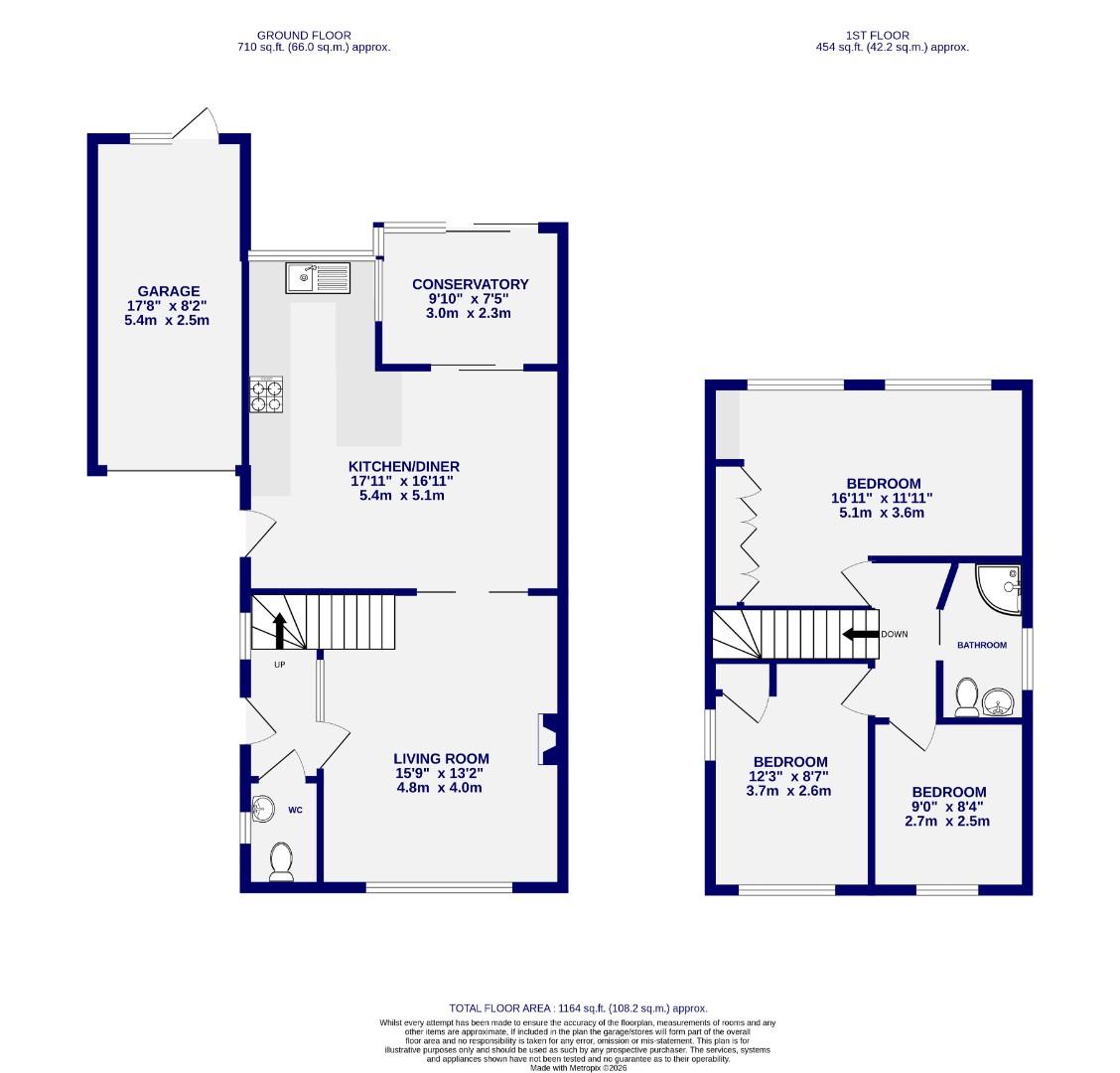 4, Deerstone Way, York floorplan