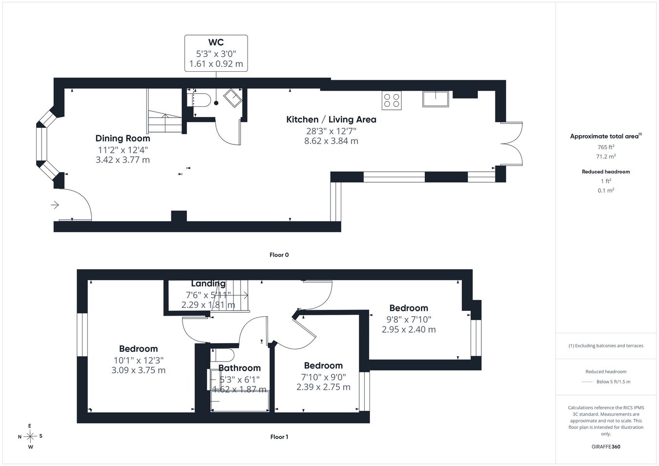 6, Balmoral Road, Hitchin floorplan