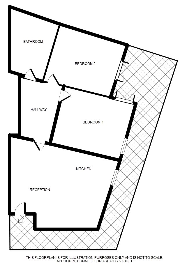 2 Bedrooms Flat to rent in Aldenham Road, Bushey WD19