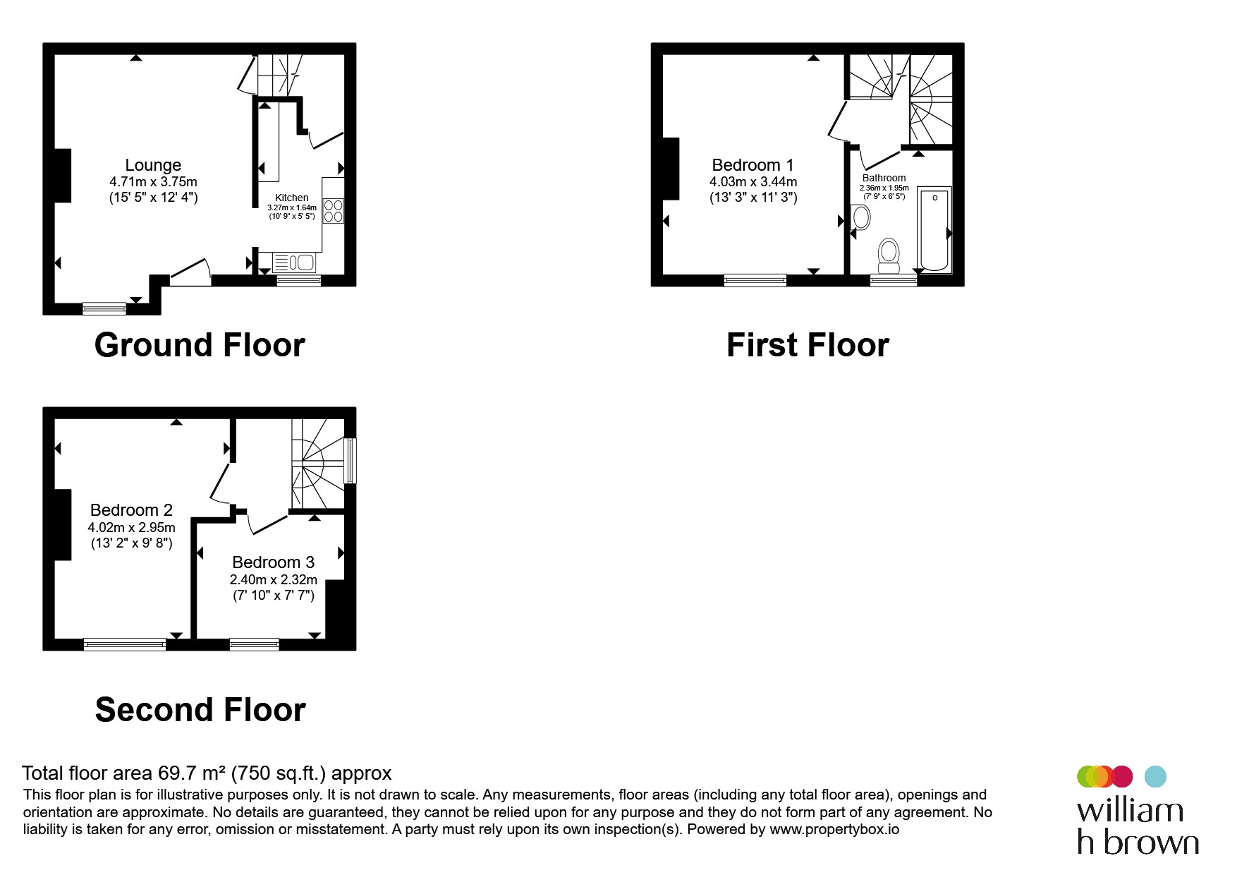 55, Copperfield View, Leeds floorplan
