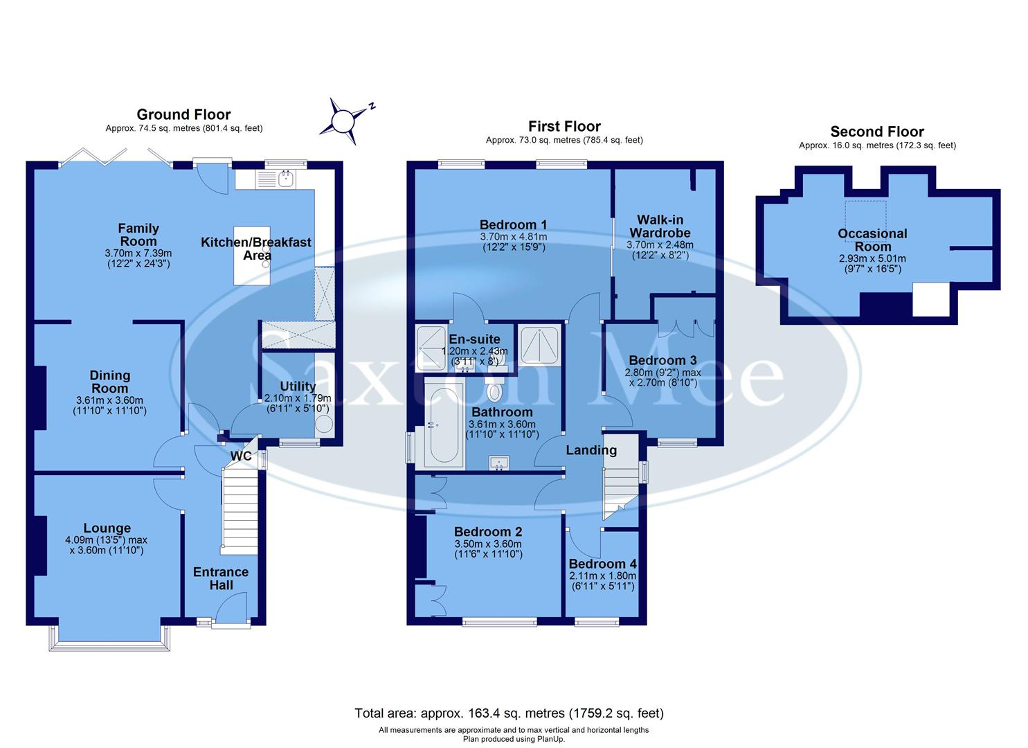 22, Wood Walk, Barnsley floorplan