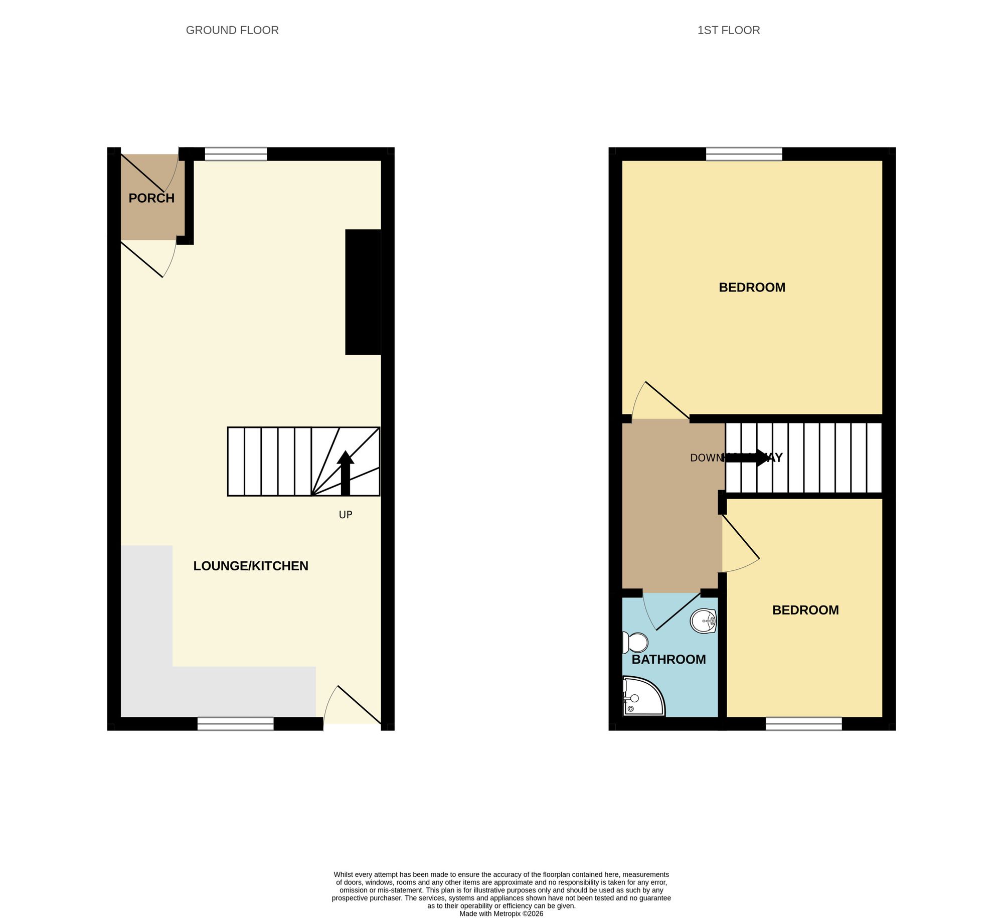 6 Durham Place, Scarborough floorplan