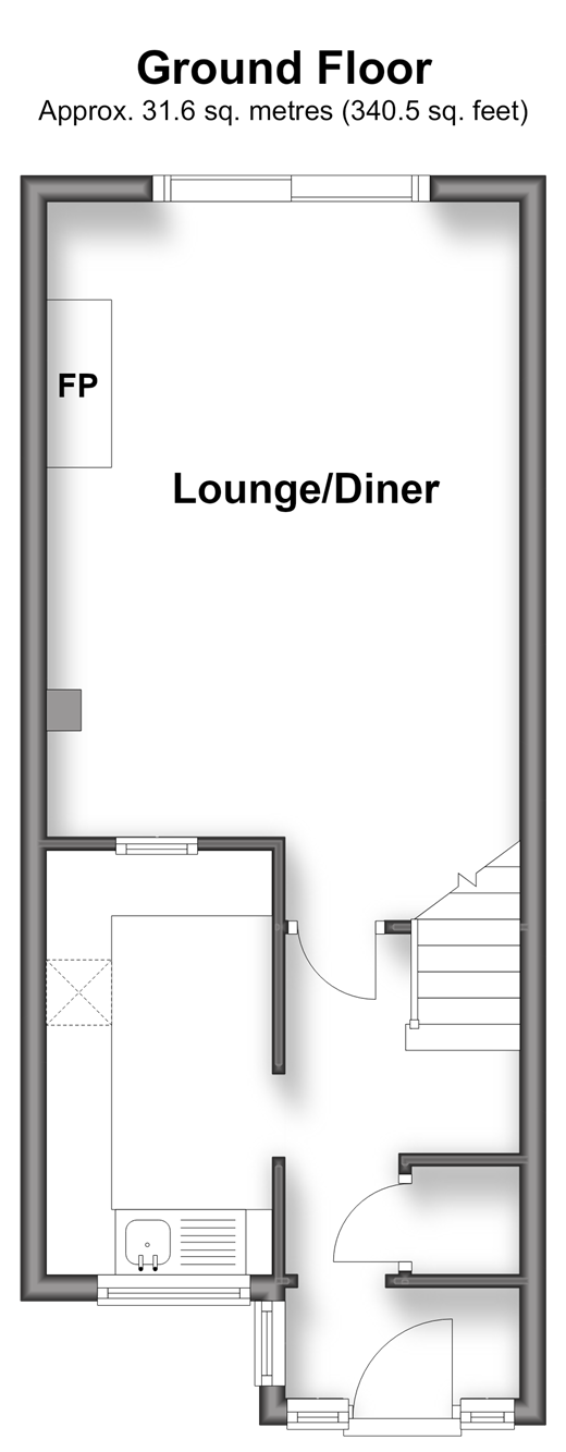 Sassoon Close Larkfield, Aylesford floorplan