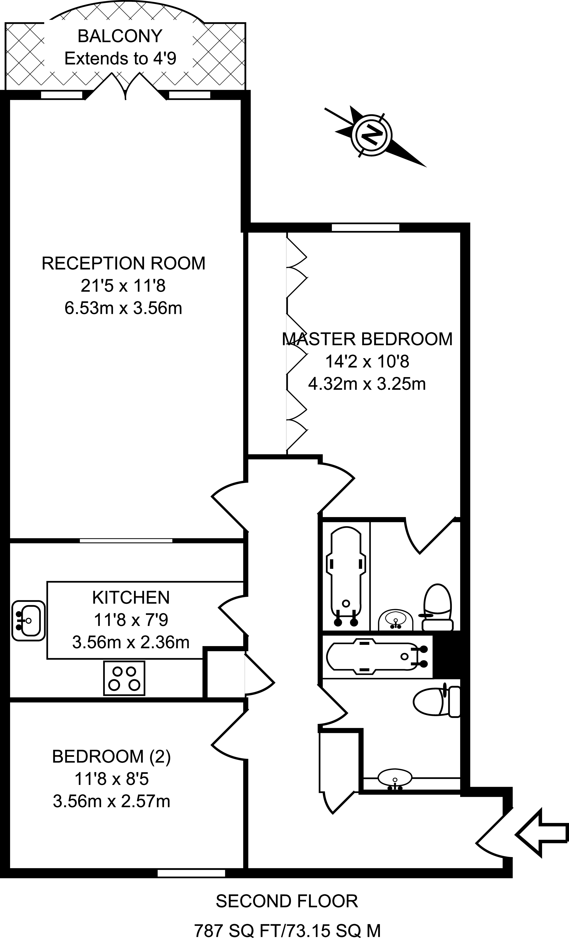 2 Bedrooms Flat to rent in Campania Building, Wapping E1W