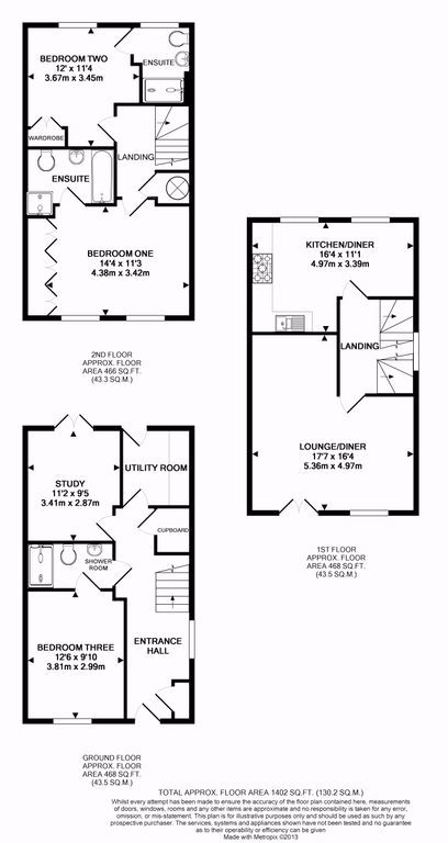 30, Dumas Drive, Fareham floorplan