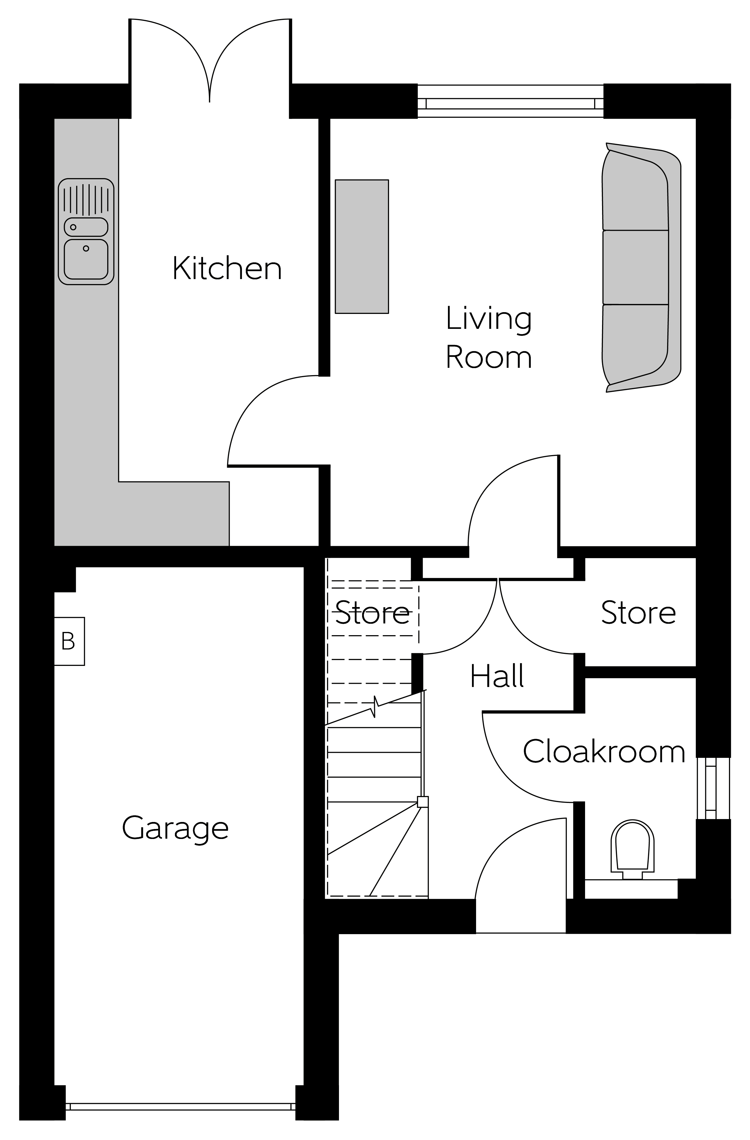 21, Grahamston Road, Paisley floorplan