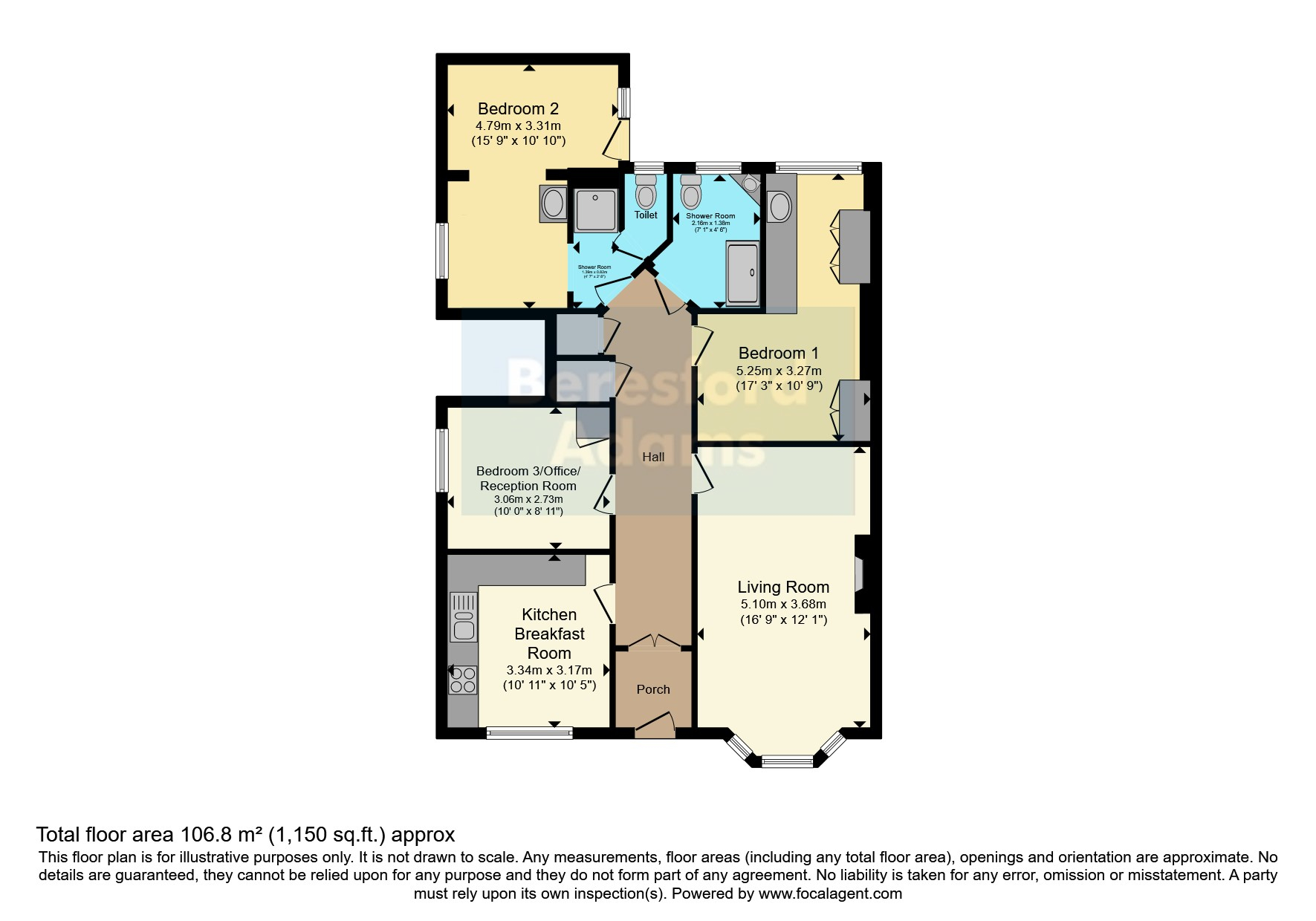 49, Rhos Promenade, Colwyn Bay floorplan
