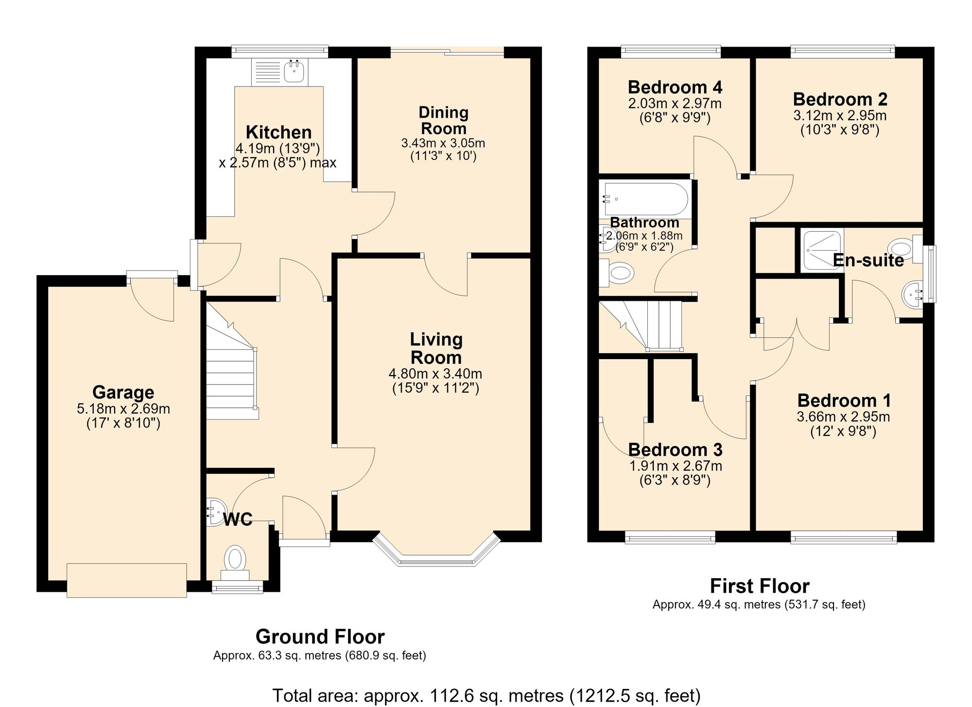 56 Charles Street, Accrington floorplan