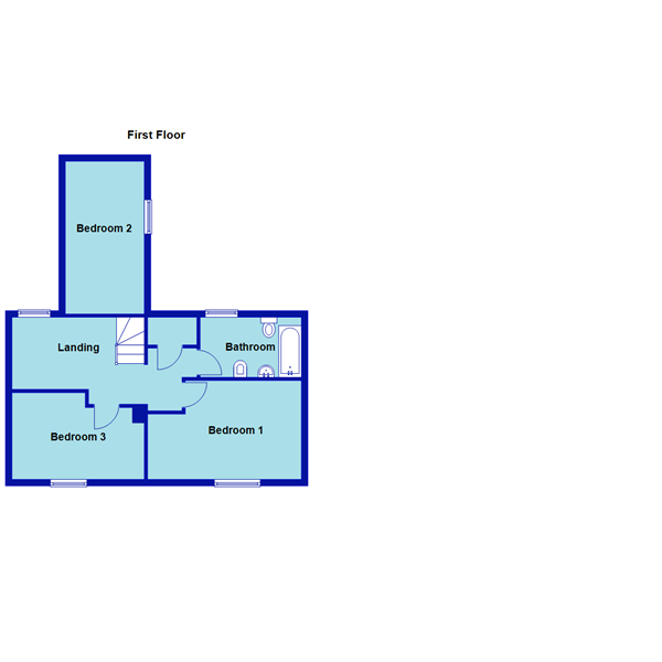 21, High Street, EYDON floorplan