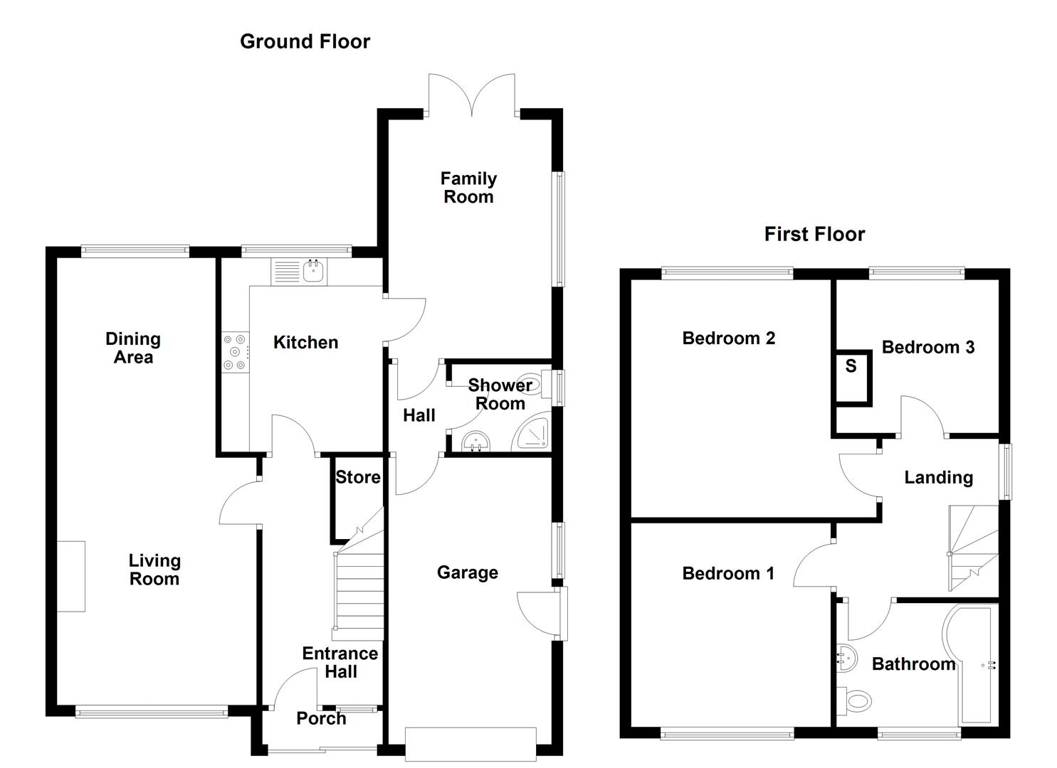 7, Oxhay View, Newcastle Under Lyme floorplan