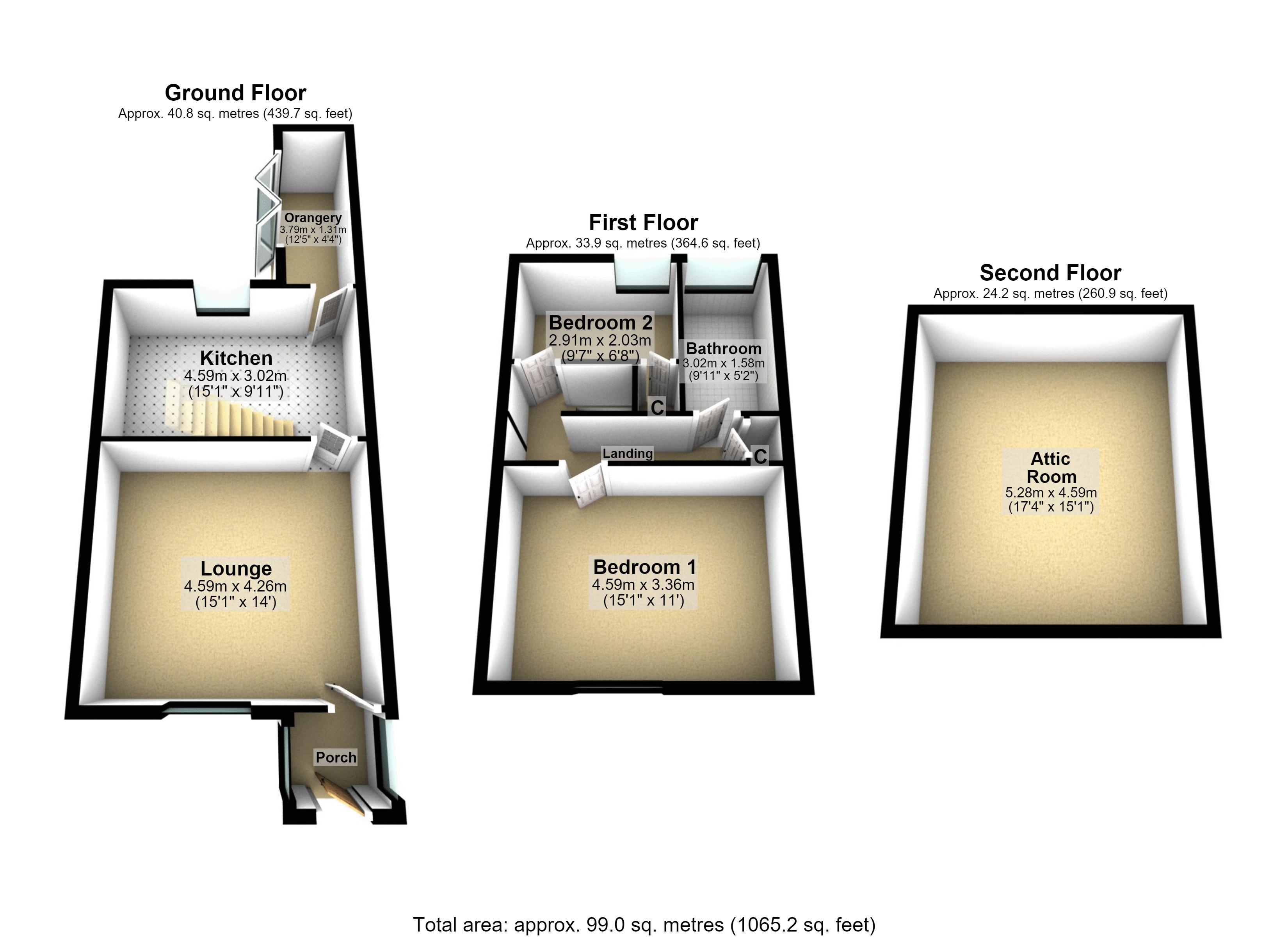 563, Edenfield Road, Rochdale floorplan